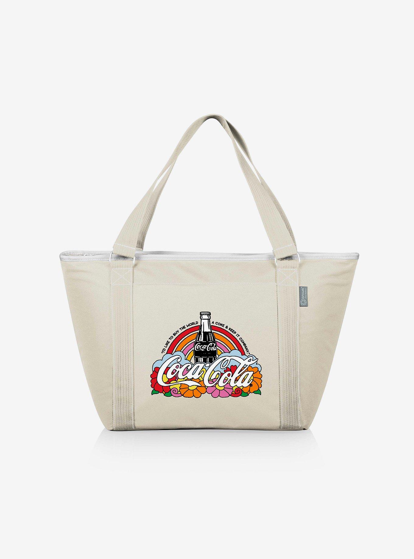Coke Unity Topanga Cooler Floral Tote Bag Sand, , alternate