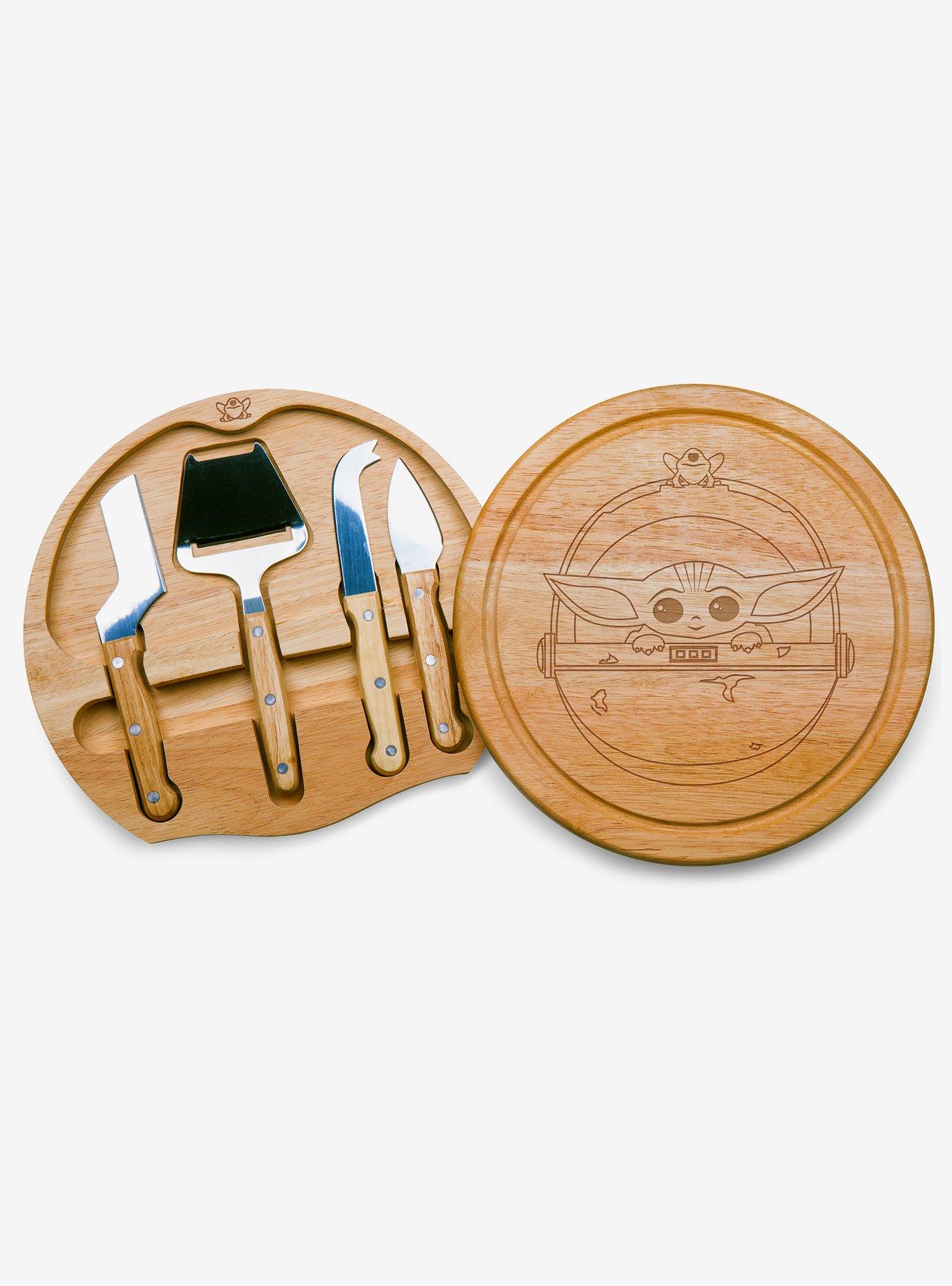 Star Wars The Mandalorian The Child Circo Cheese Board & Tools Set, , alternate