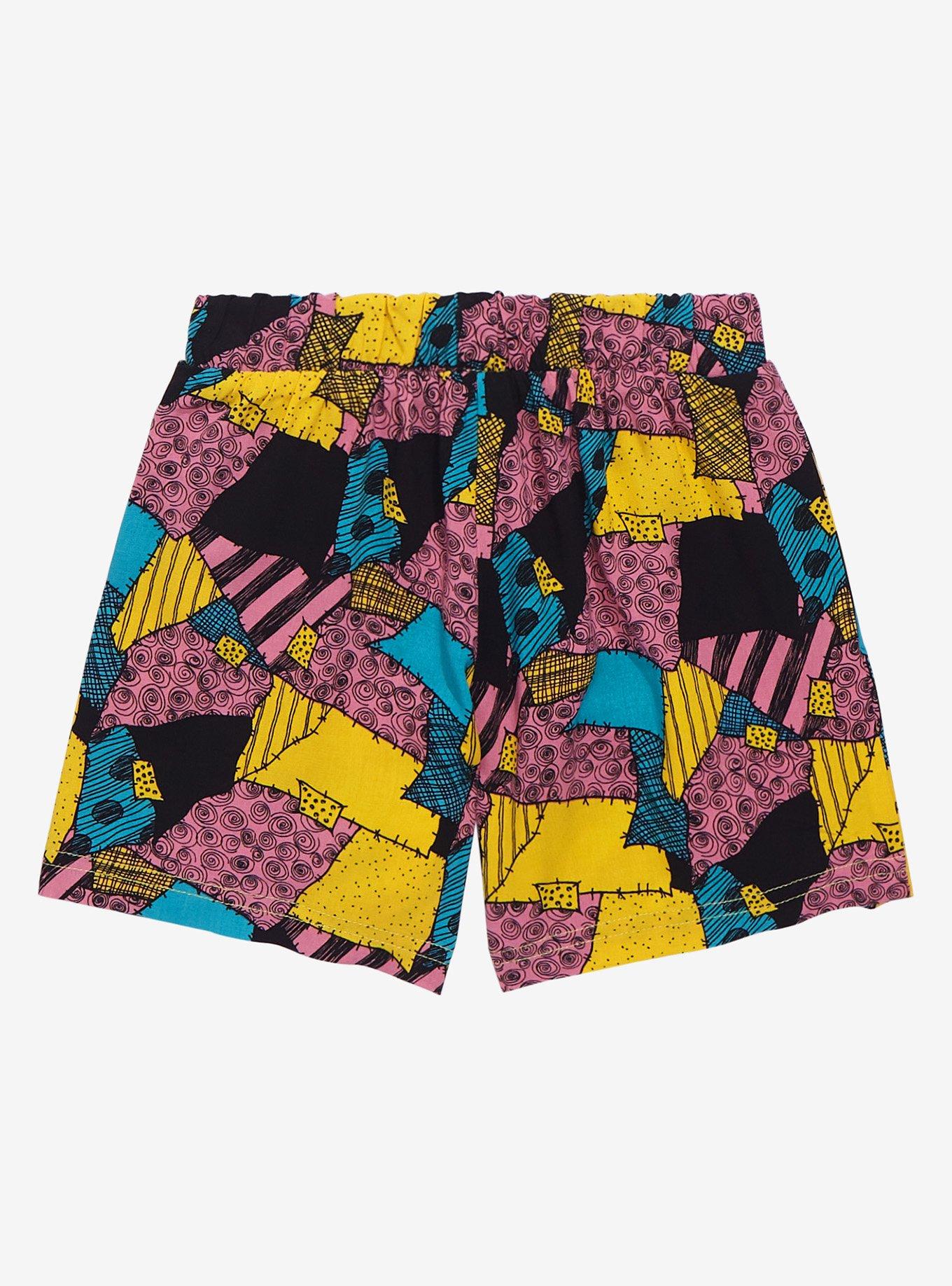 Disney The Nightmare Before Christmas Sally Patchwork Dress Toddler Shorts - BoxLunch Exclusive, MULTI, alternate