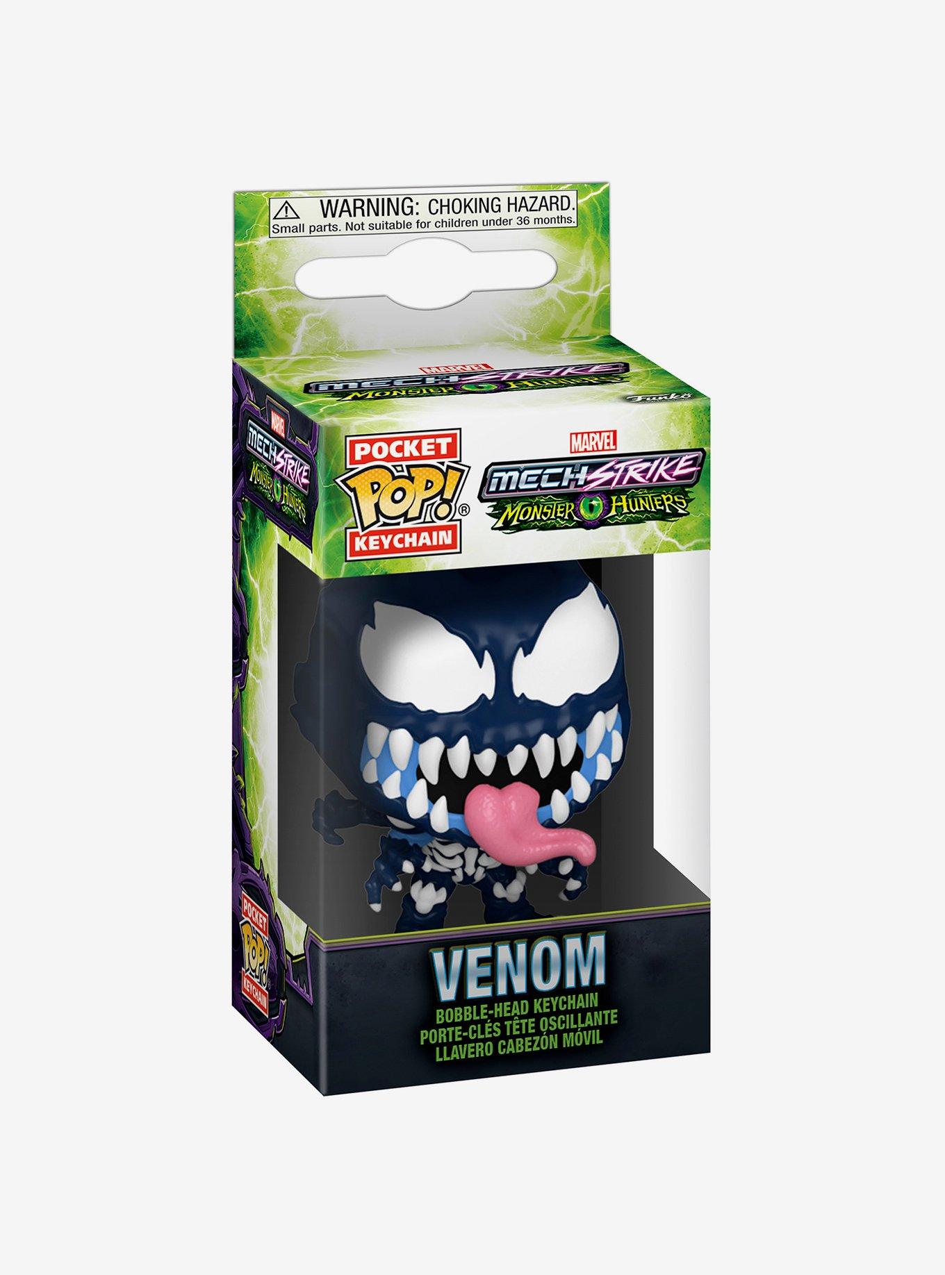 Funko Pocket Pop! Marvel Mech Strike Monster Hunters Venom Vinyl Bobble-Head Keychain, , hi-res