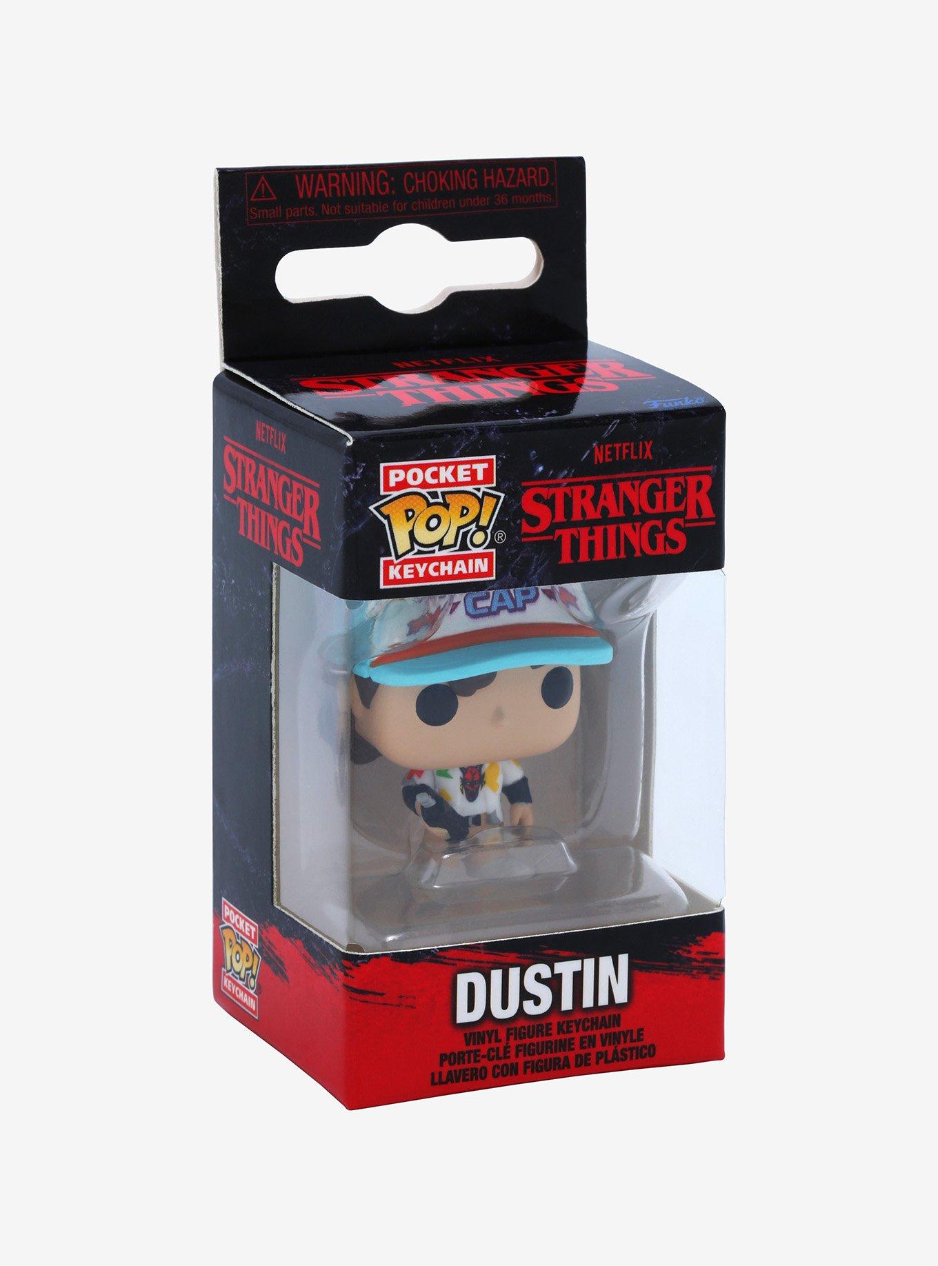 Funko Pocket Pop! Stranger Things Dustin (Season 4) Vinyl Keychain, , alternate