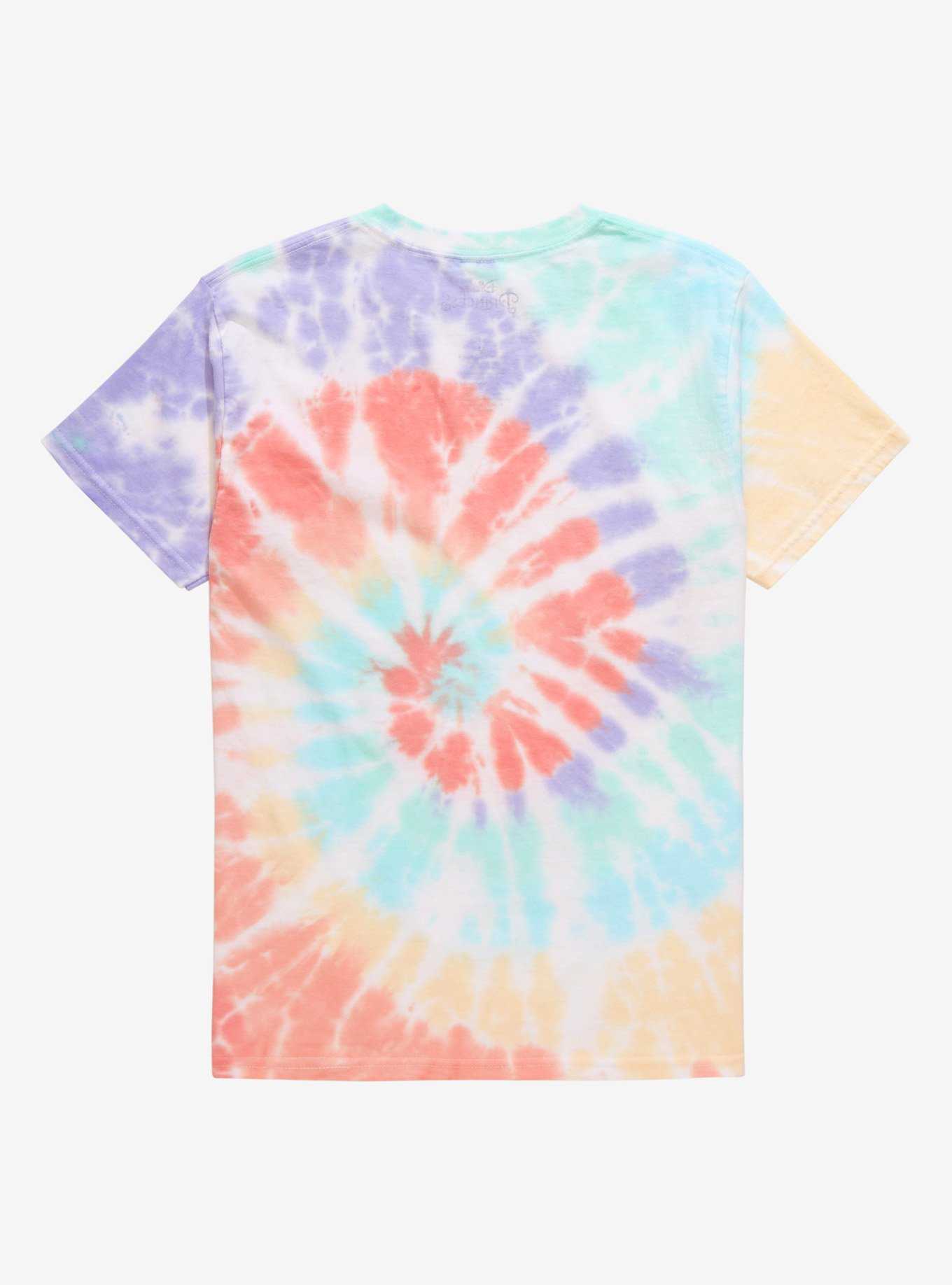 Disney Princess Floral Portraits Youth Tie-Dye T-Shirt - BoxLunch Exclusive, , hi-res