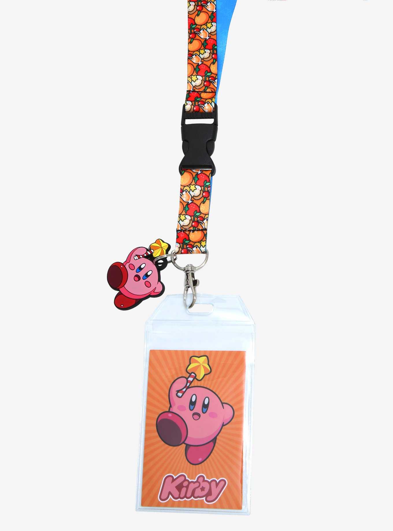 Nintendo Kirby Food Allover Print Lanyard - BoxLunch Exclusive, , hi-res