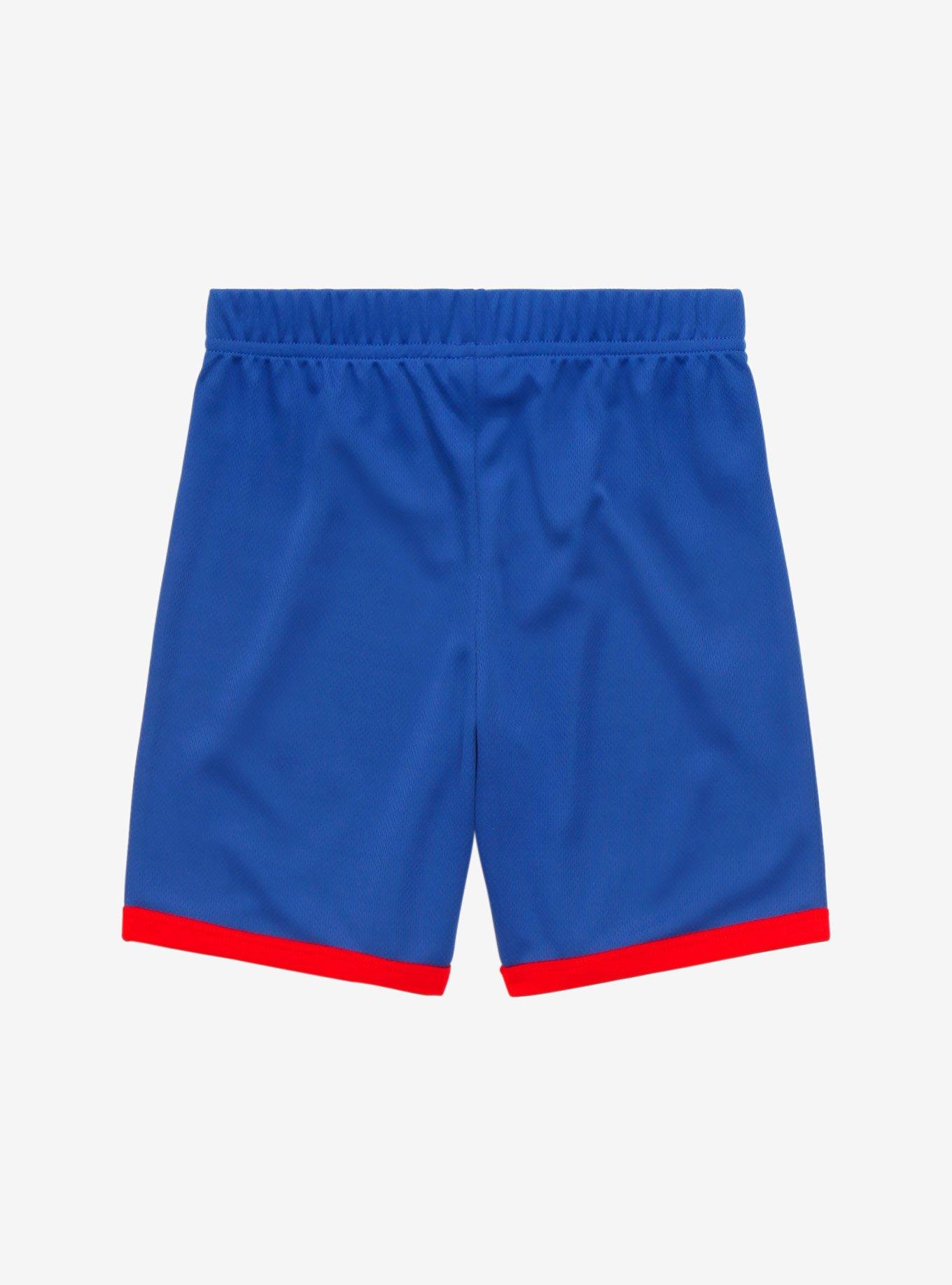 Marvel Spider-Man Spidey Toddler Basketball Shorts - BoxLunch Exclusive, DARK BLUE, alternate