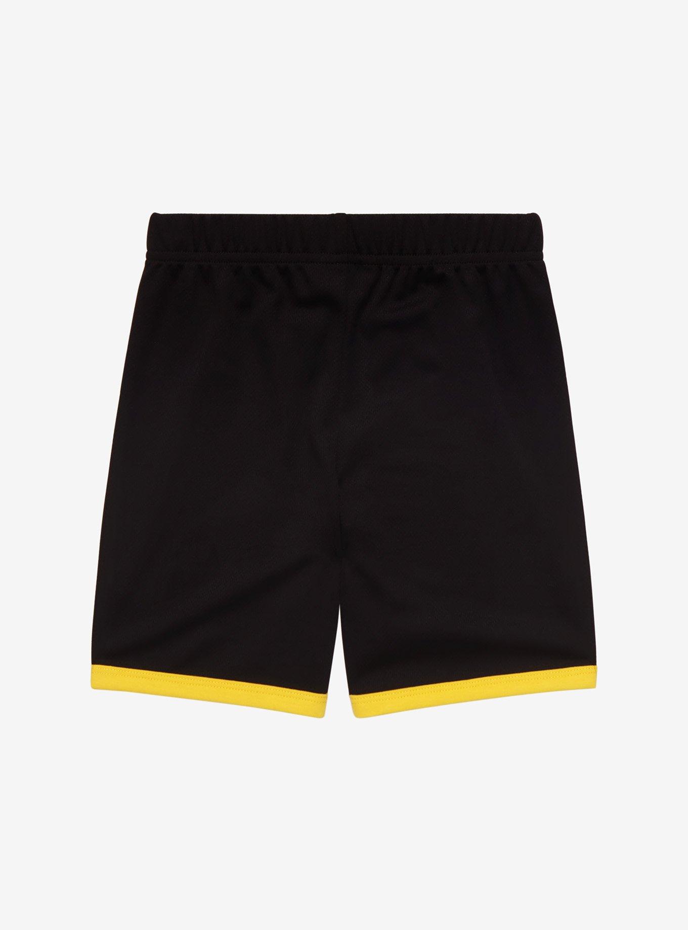 DC Comics Batman Gotham Toddler Basketball Shorts - BoxLunch Exclusive, BLACK, alternate