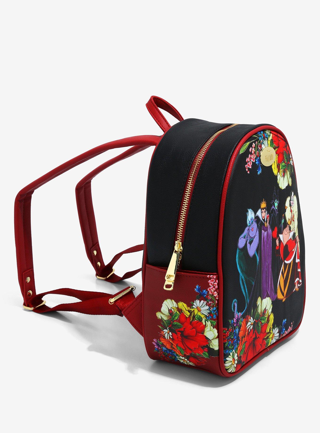 Disney Villains Floral Mini Backpack - BoxLunch Exclusive