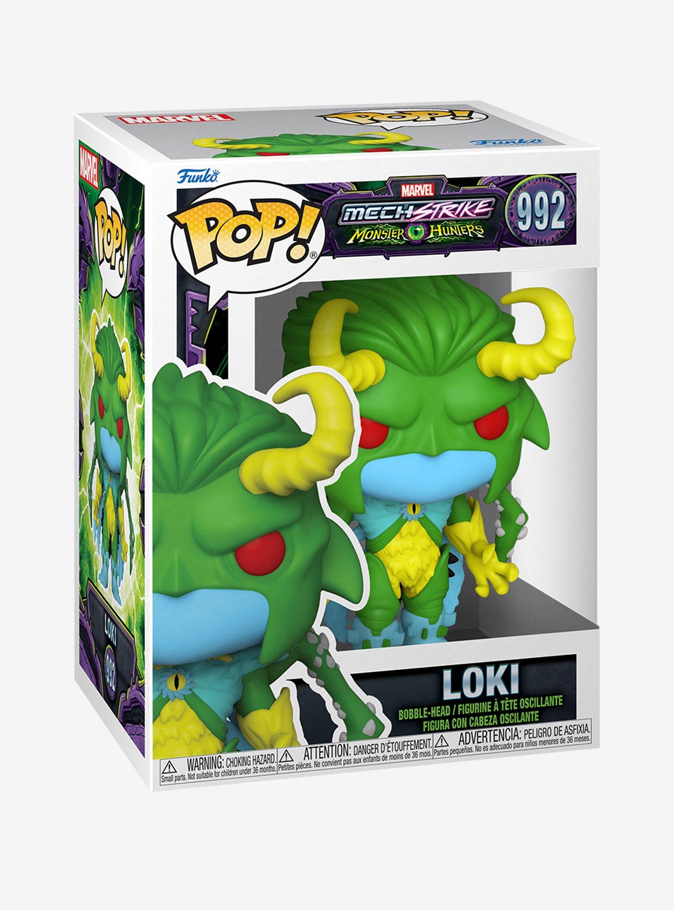 Funko Pop! Marvel Mech Strike Monster Hunters Loki Vinyl Bobble-Head, , alternate