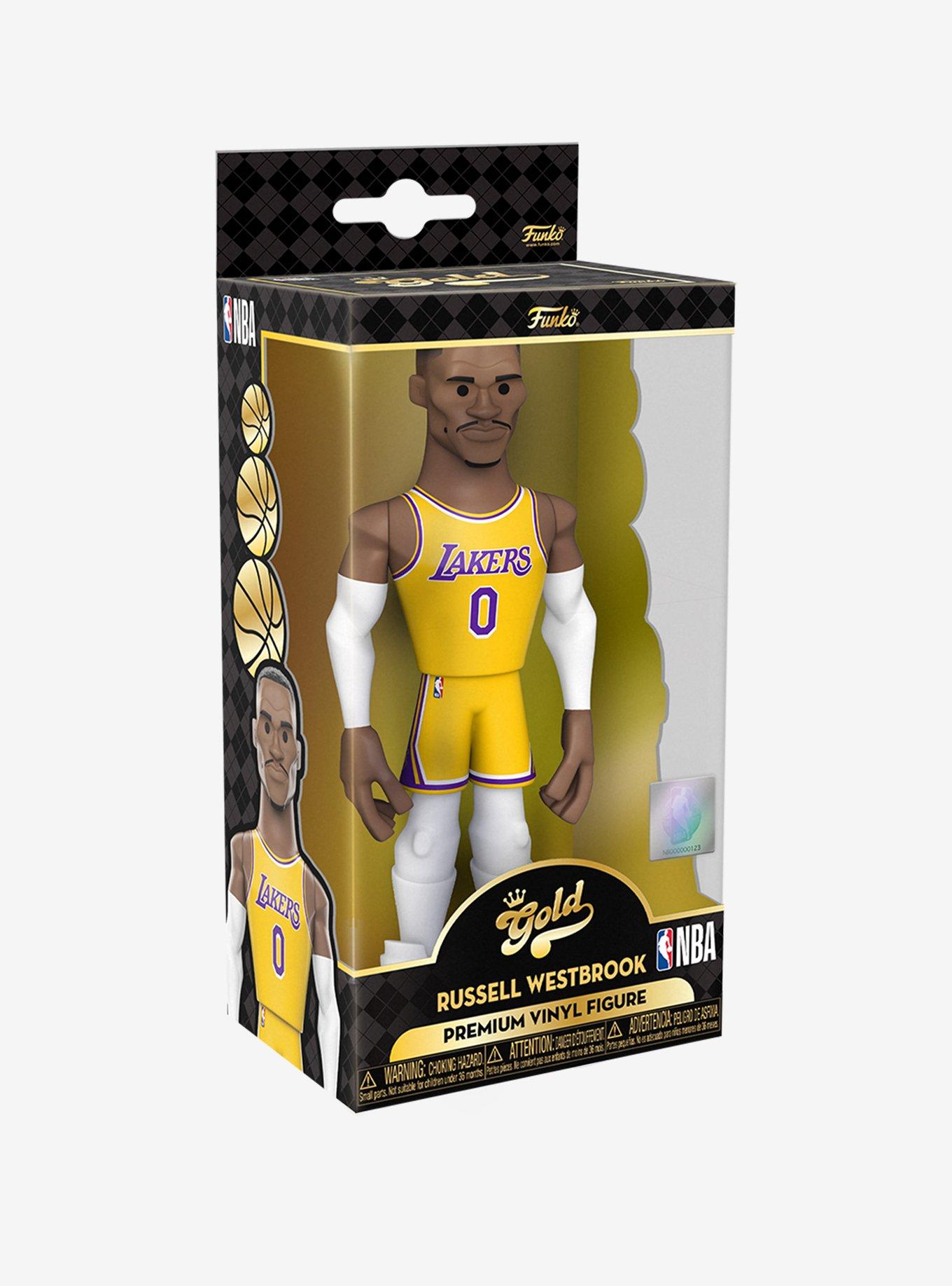 Funko Gold NBA Los Angeles Lakers Russel Westbrook Vinyl Figure, , alternate
