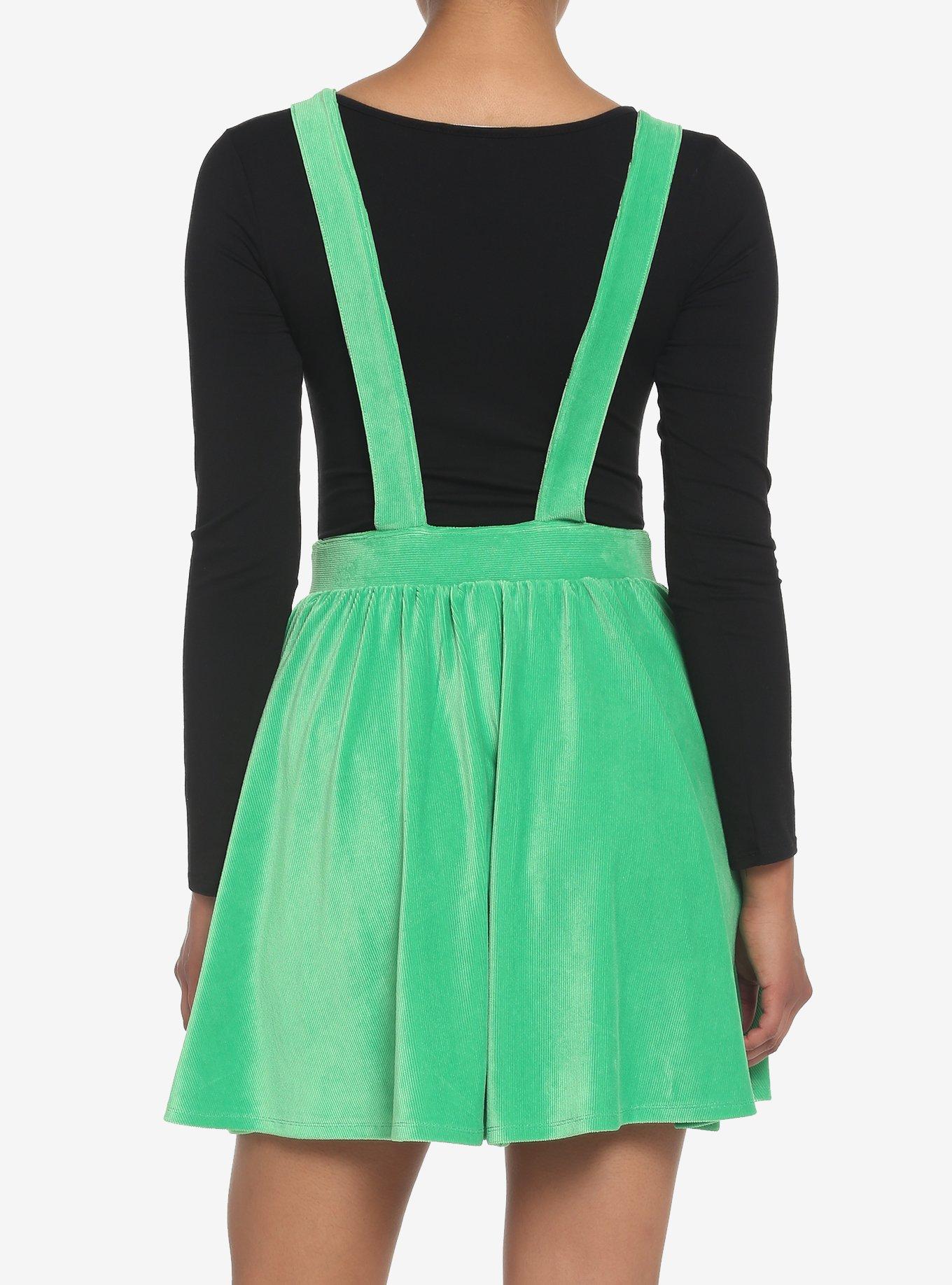 Keroppi Smile Corduroy Skirtall, GREEN, alternate