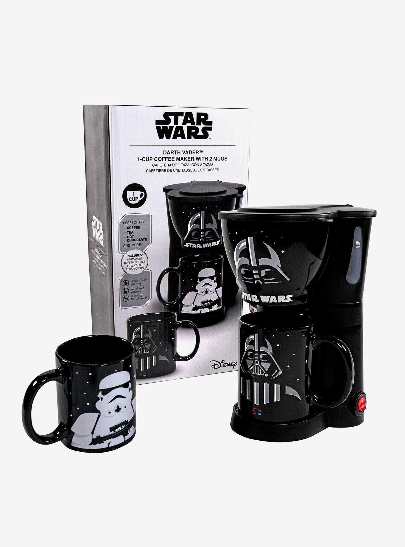 Star Wars Darth Vader Coffee Maker With 2 Mugs, , alternate