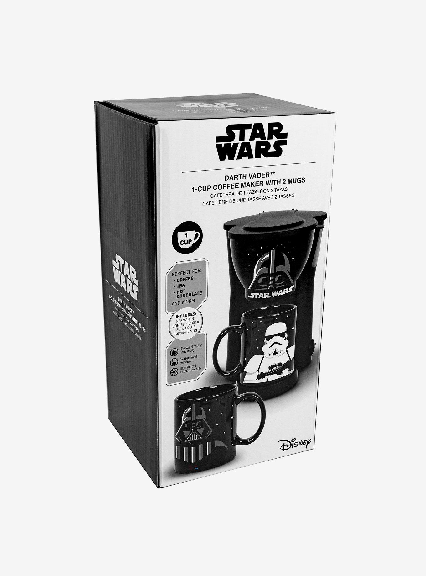 Star Wars Darth Vader Coffee Maker With 2 Mugs, , alternate