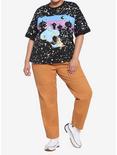 Her Universe Disney Aladdin Carpet Night Sky Boyfriend Fit T-Shirt Plus Size, MULTI, alternate