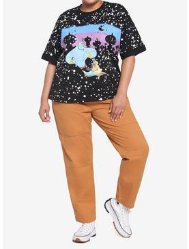 Her Universe Disney Aladdin Carpet Night Sky Boyfriend Fit T-Shirt Plus Size, , hi-res