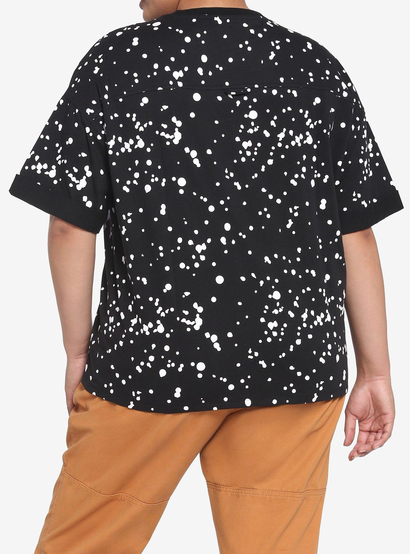 Her Universe Disney Aladdin Carpet Night Sky Boyfriend Fit T-Shirt Plus Size, MULTI, alternate
