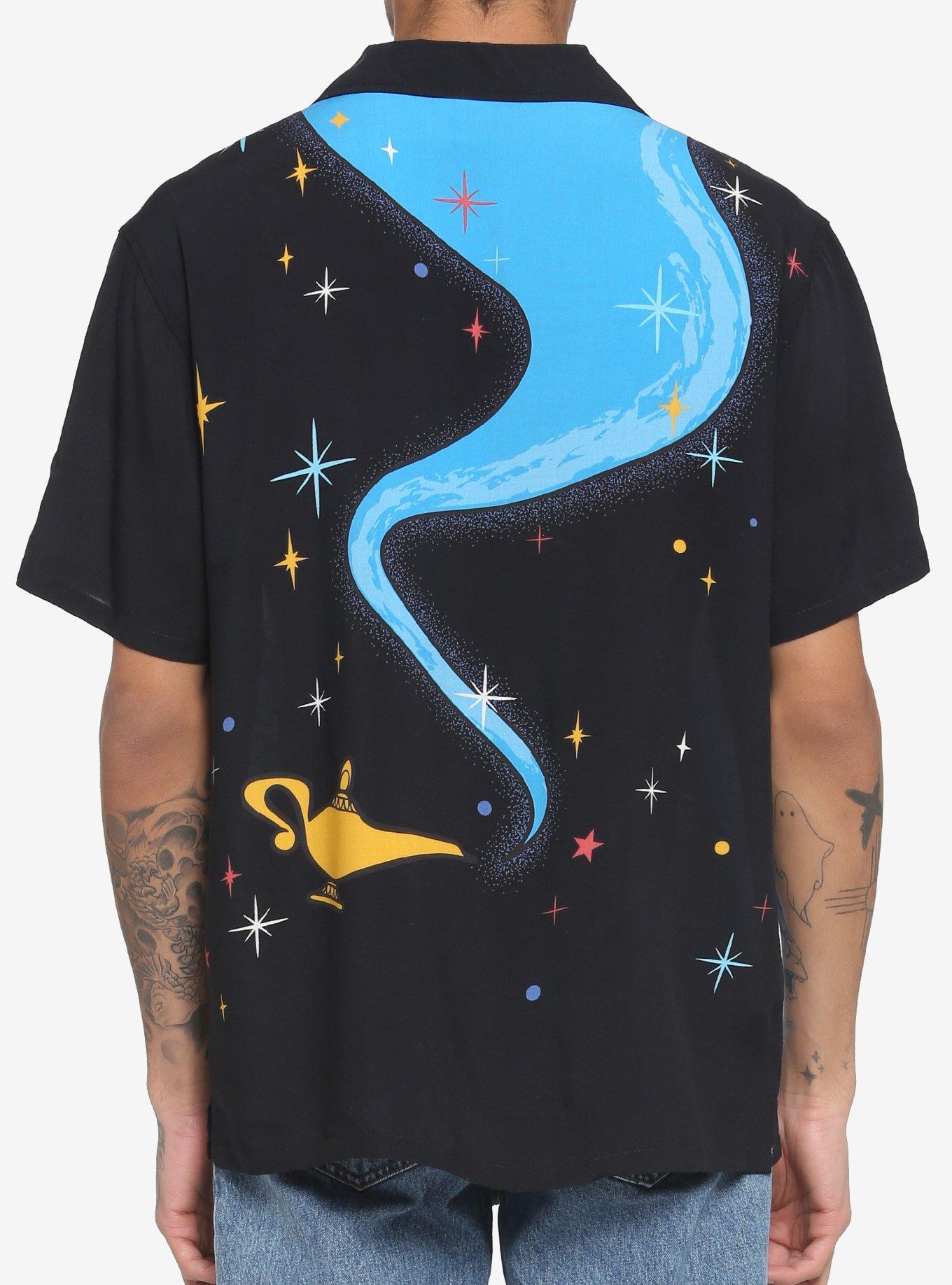 Our Universe Disney Aladdin Genie Woven Button-Up, MULTI, alternate