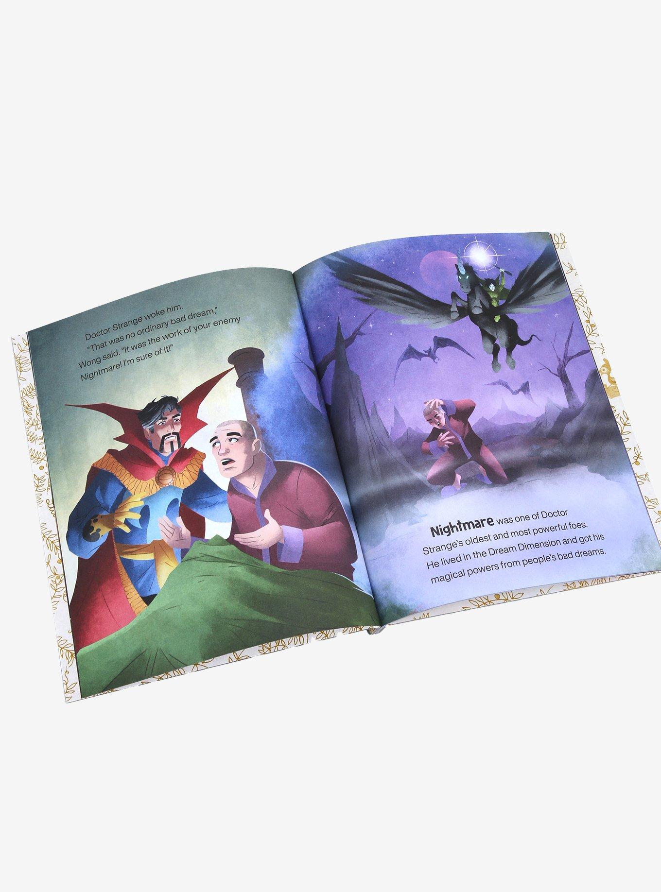 Marvel Doctor Strange Trouble in the Dream Dimension Little Golden Book, , alternate