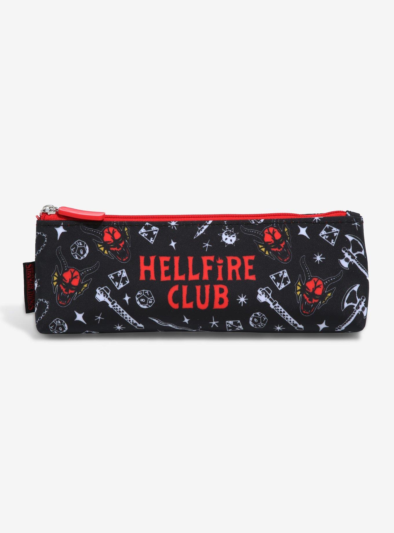 Stranger Things Hellfire Club Pencil Case , , alternate