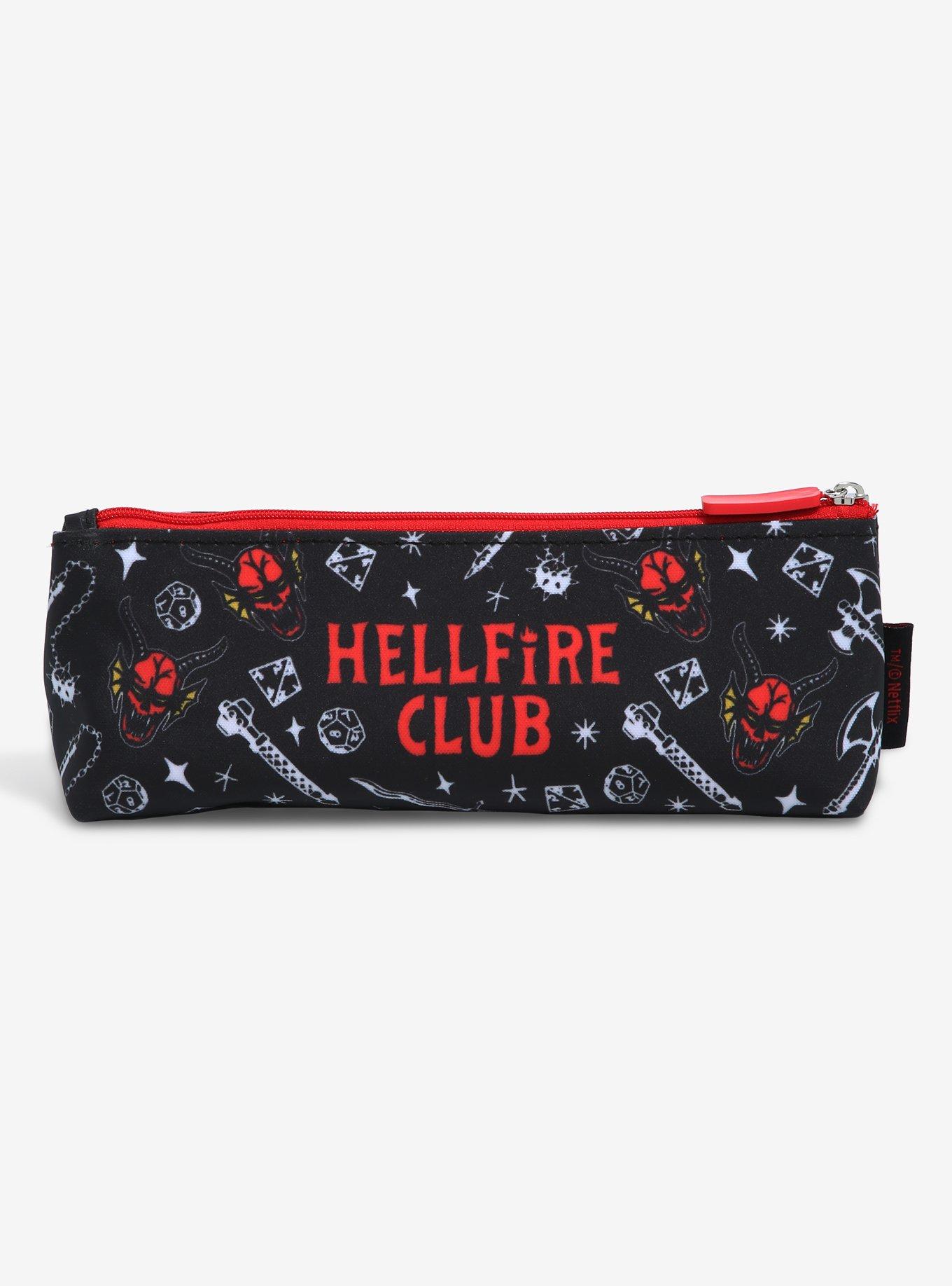 Stranger Things Hellfire Club Pencil Case , , alternate