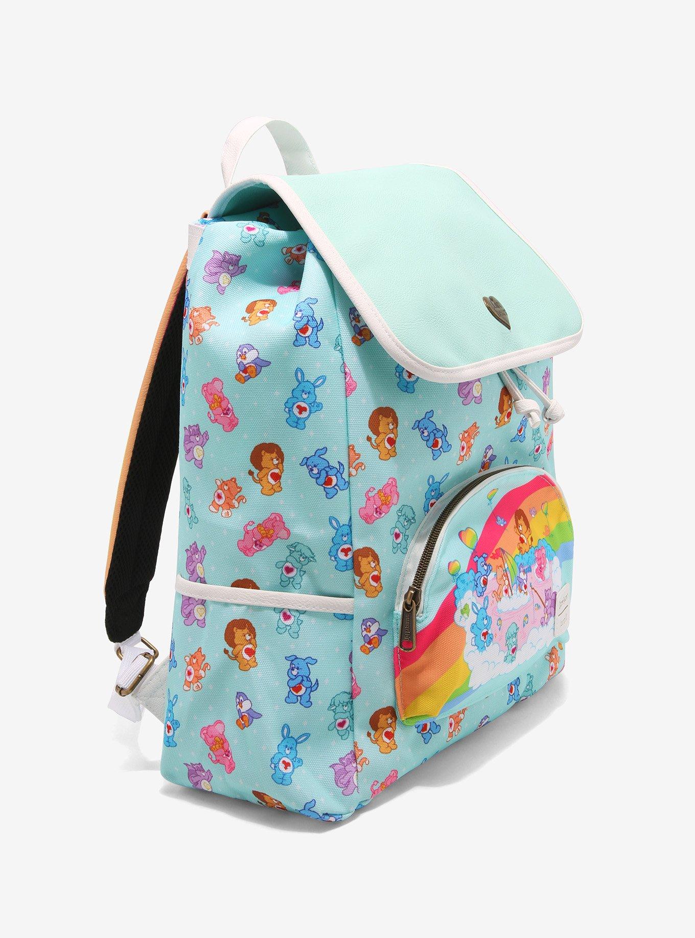 Loungefly Care Bears Cousin Rainbow Slouch Backpack, , alternate