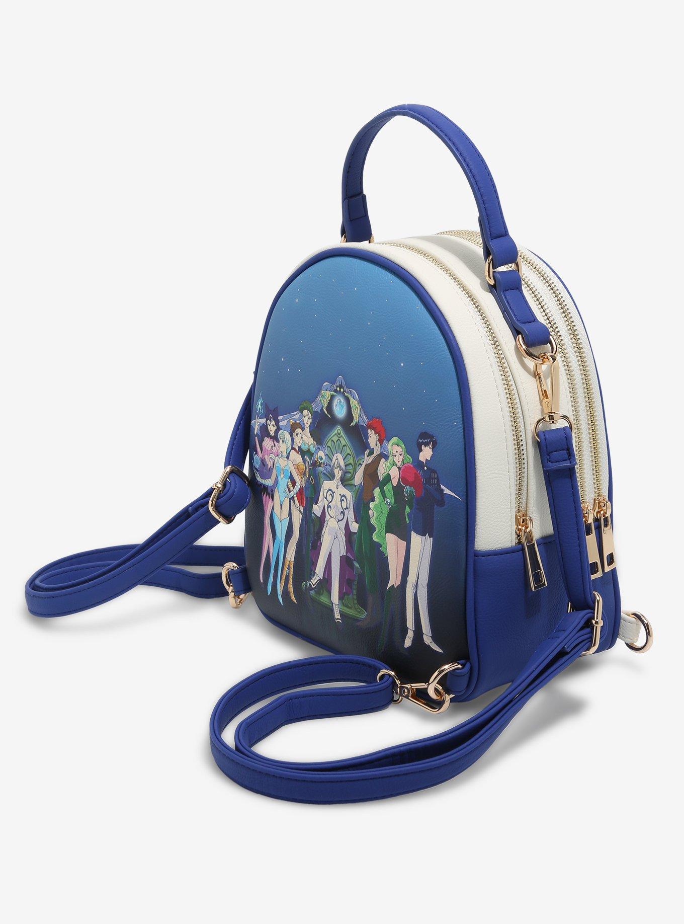 Pretty Guardian Sailor Moon Sailor Guardians & Black Moon Reversible Mini Backpack - BoxLunch Exclusive , , alternate