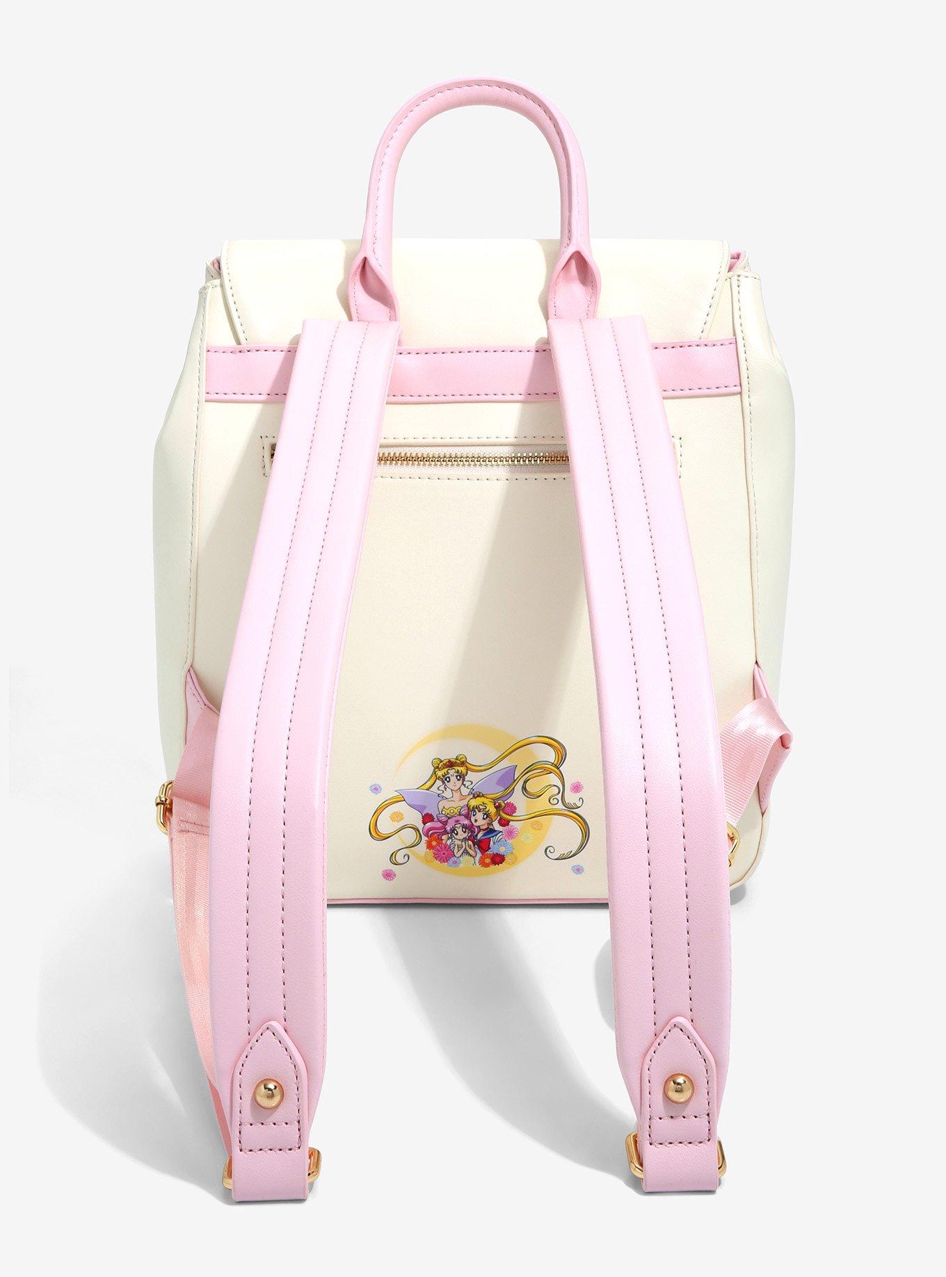 Pretty Guardian Sailor Moon Neo Queen Serenity Ribbon Floral Rucksack BoxLunch Exclusive