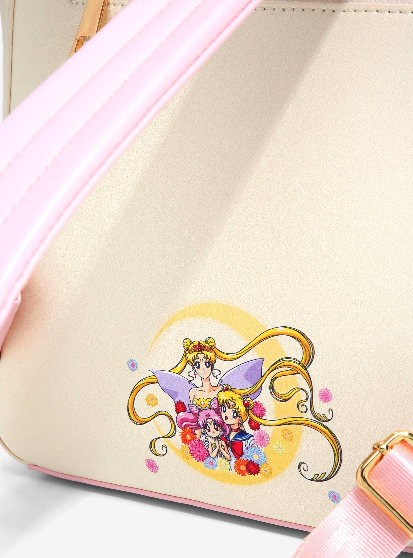 Pretty Guardian Sailor Moon Neo Queen Serenity Ribbon Floral Rucksack - BoxLunch Exclusive, , alternate