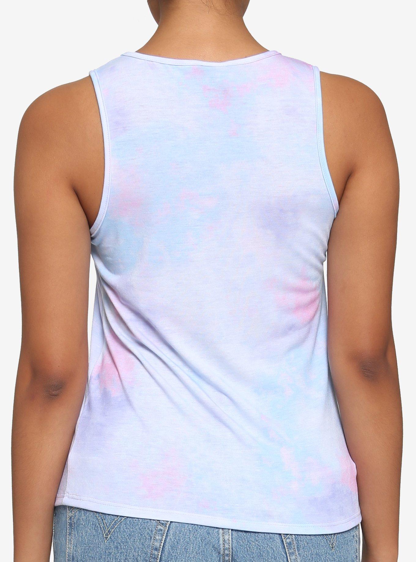 Disney Alice In Wonderland Watercolor Tie-Dye Tank Top, TIE DYE, alternate