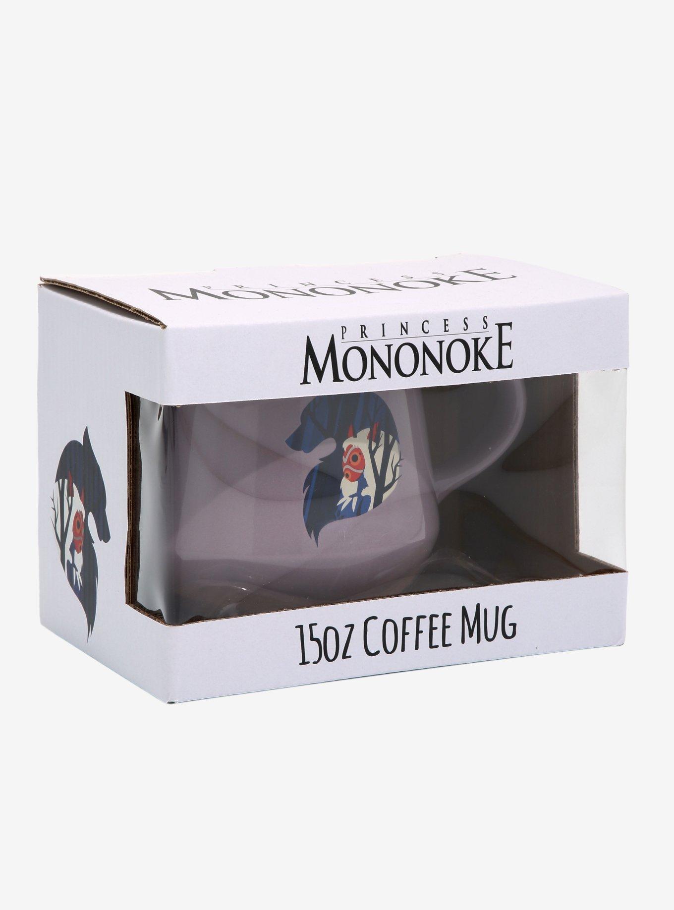 Studio Ghibli Princess Mononoke Logo Stoneware Mug - BoxLunch Exclusive, , alternate