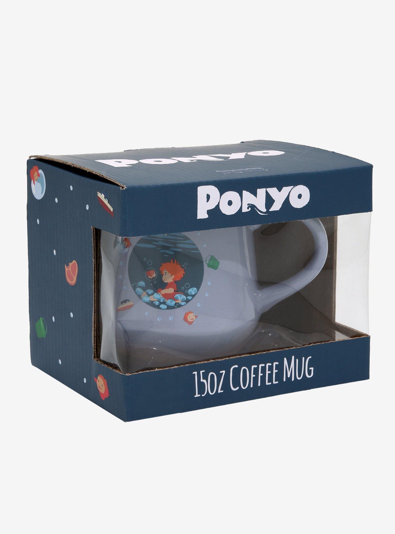 Studio Ghibli Ponyo Logo Stoneware Mug - BoxLunch Exclusive, , alternate