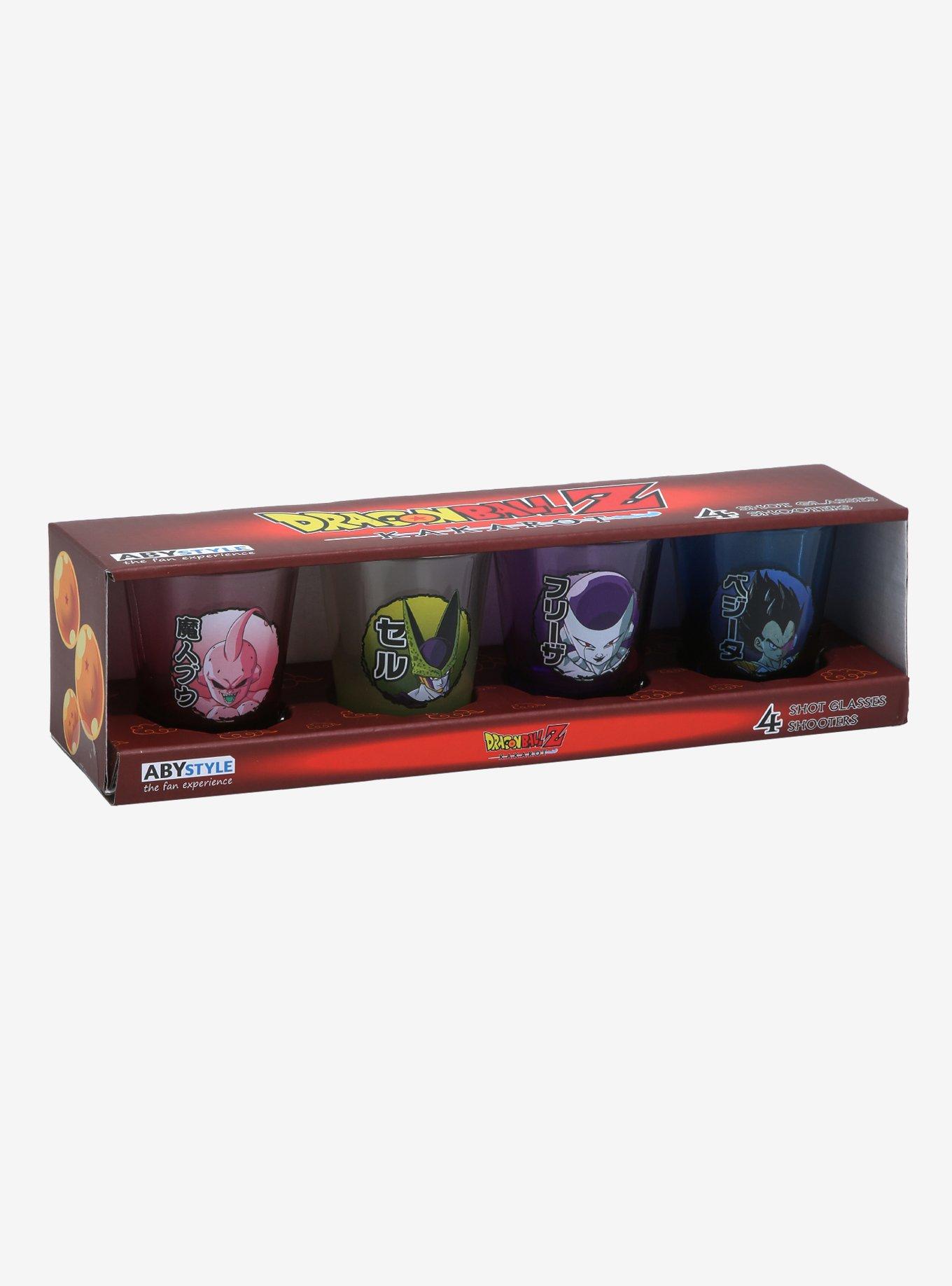 Dragon Ball Z Villain Portraits Mini Glass Set, , alternate