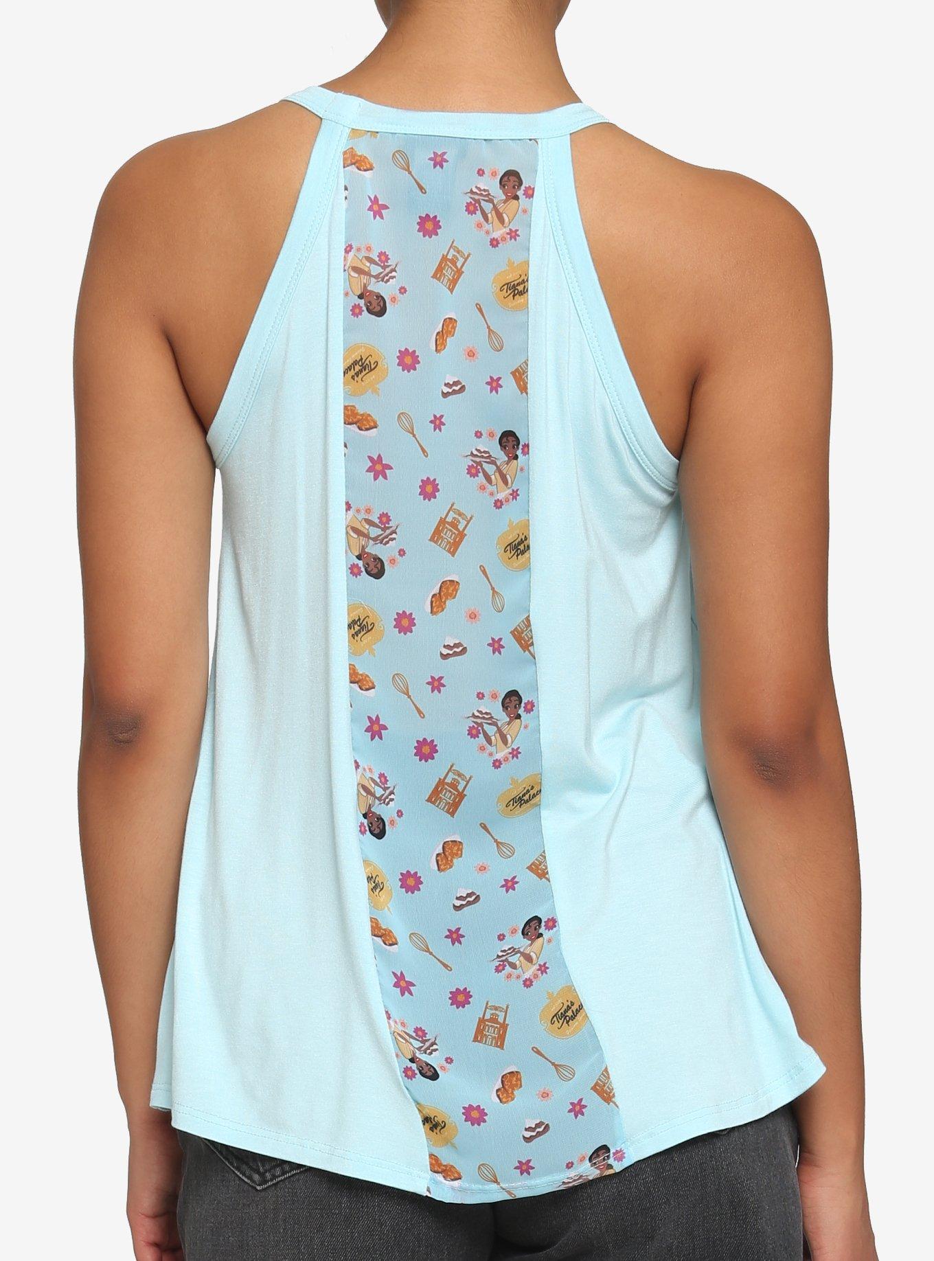 Disney The Princess And The Frog Tiana's Palace High Neck Cami, LIGHT BLUE, alternate