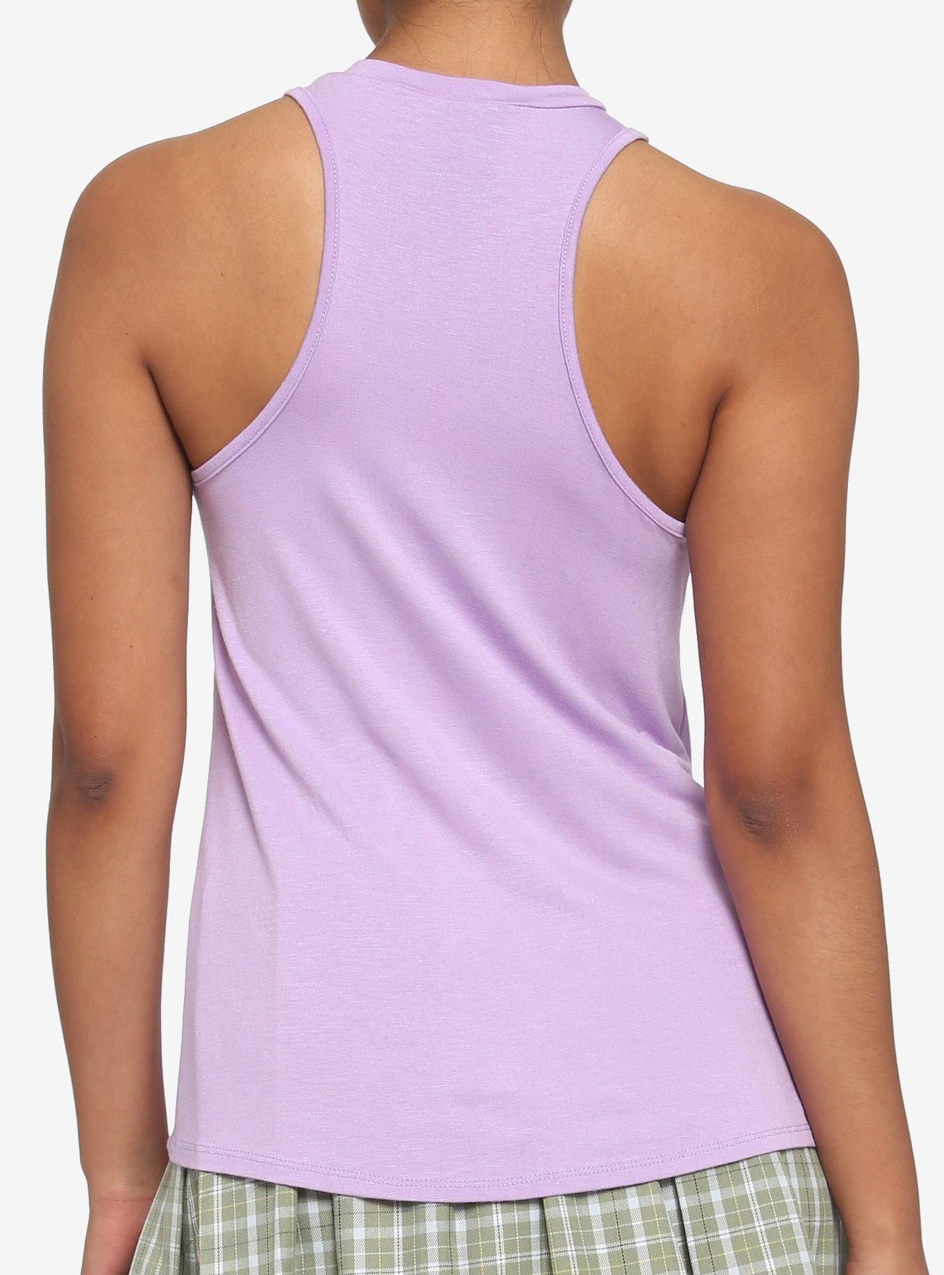 Her Universe Studio Ghibli Kiki's Delivery Service Jiji High Neck Tank Top, LIGHT PURPLE, alternate