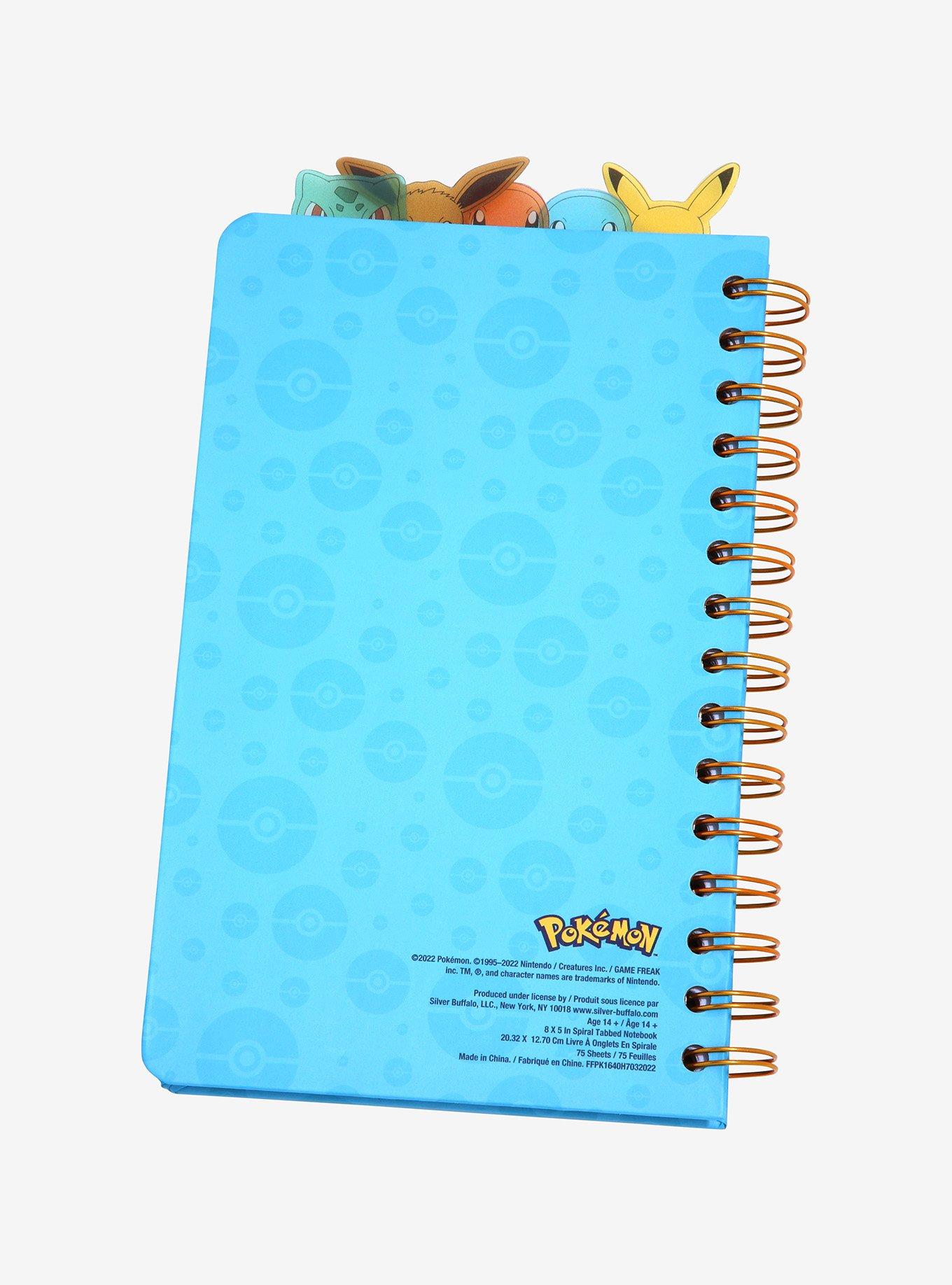 Pok&eacute;mon Gen 1 Starters & Friends Tab Journal - BoxLunch Exclusive, , alternate