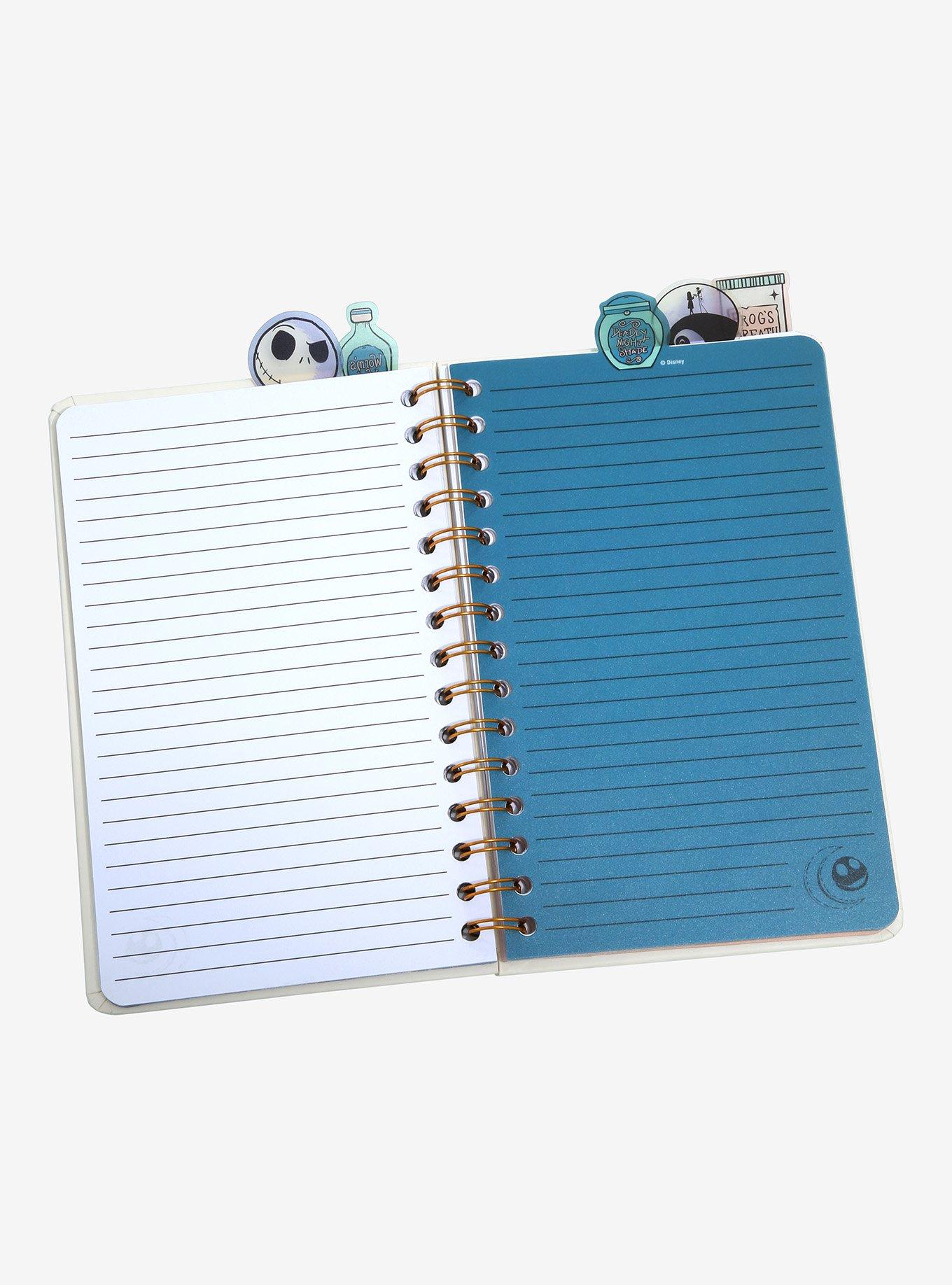 Disney The Nightmare Before Christmas Jack Skellington & Sally Celestial Tab Journal - BoxLunch Exclusive, , alternate