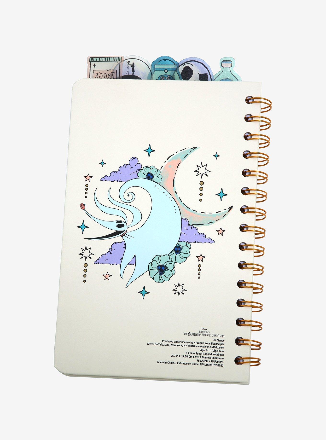 Disney The Nightmare Before Christmas Jack Skellington & Sally Celestial Tab Journal - BoxLunch Exclusive, , alternate