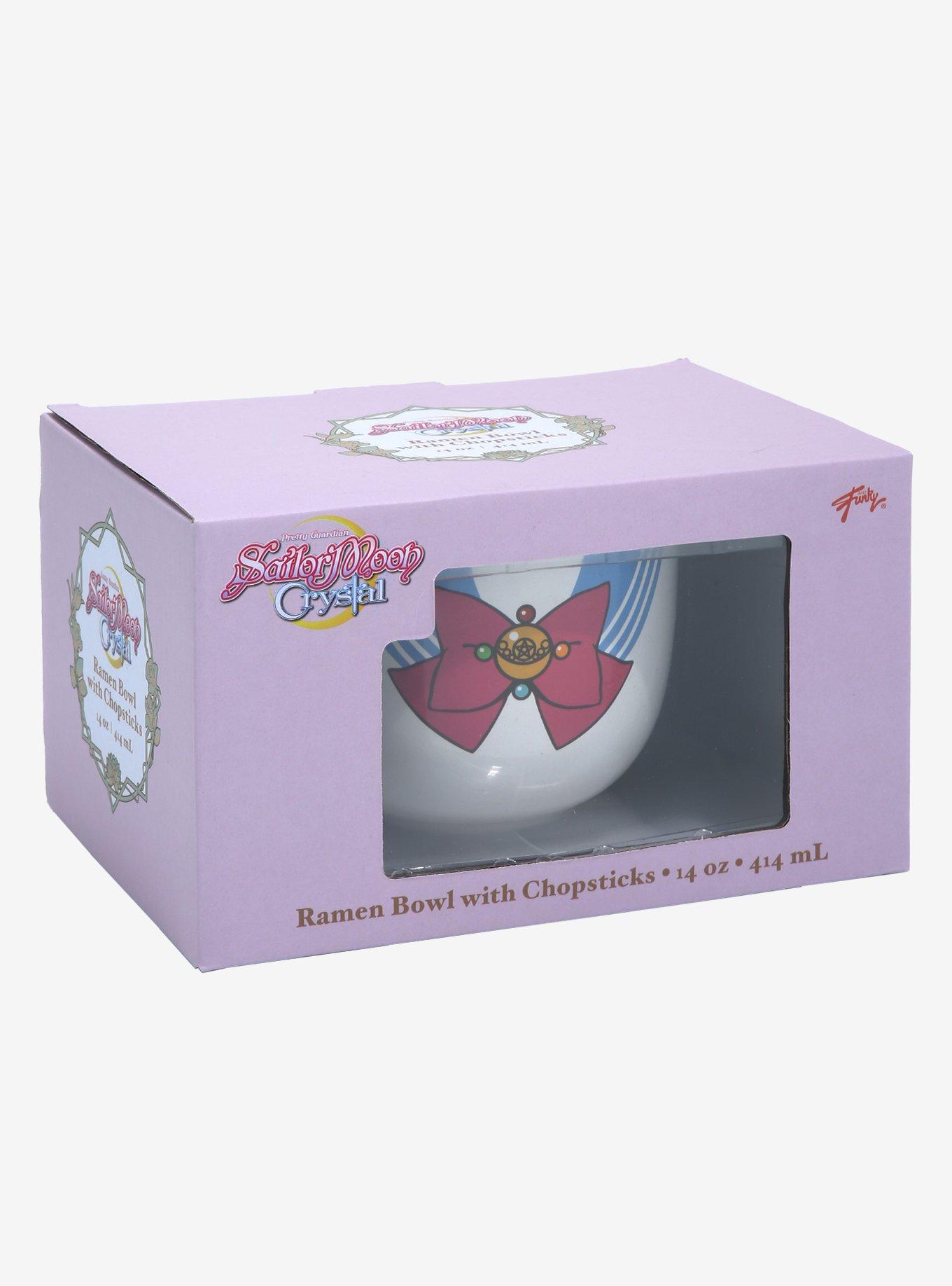 Sailor Moon Crystal Sailor Moon Uniform Ramen Bowl with Chopsticks , , alternate