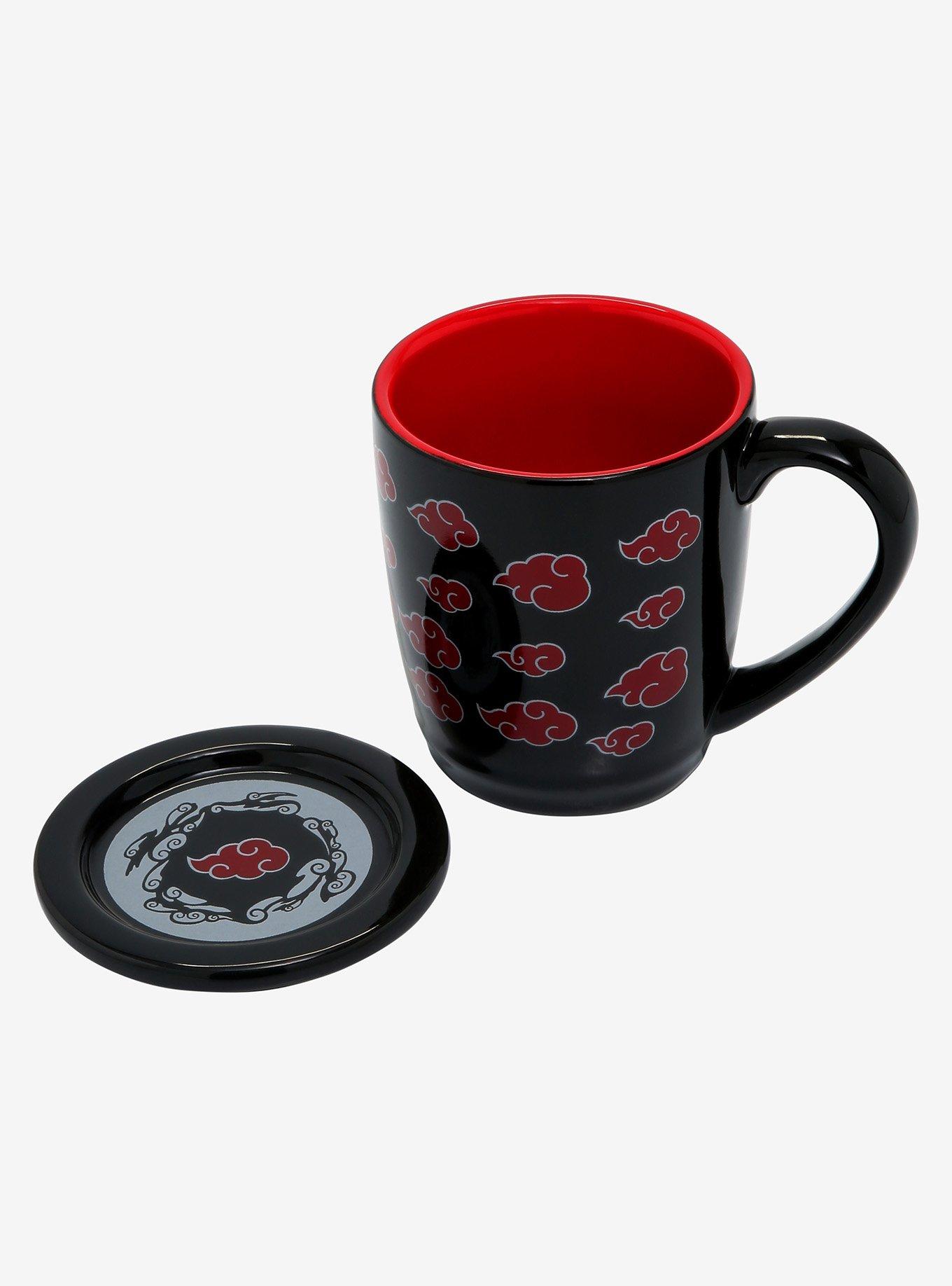 Naruto Shippuden Akatsuki Cloud Mug with Lid, , alternate