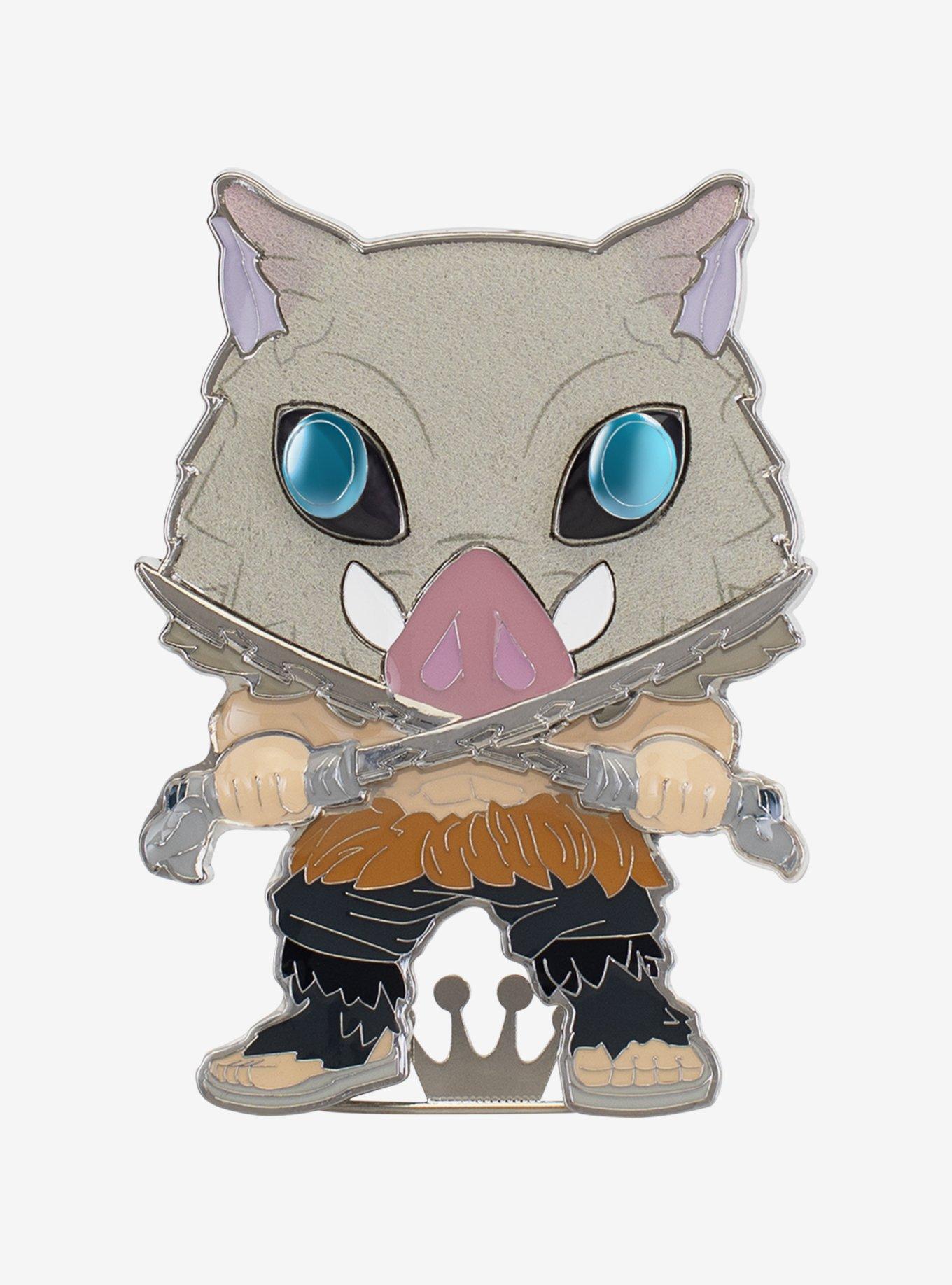 Funko Pop! Demon Slayer: Kimetsu No Yaiba Inosuke Enamel Pin, , alternate