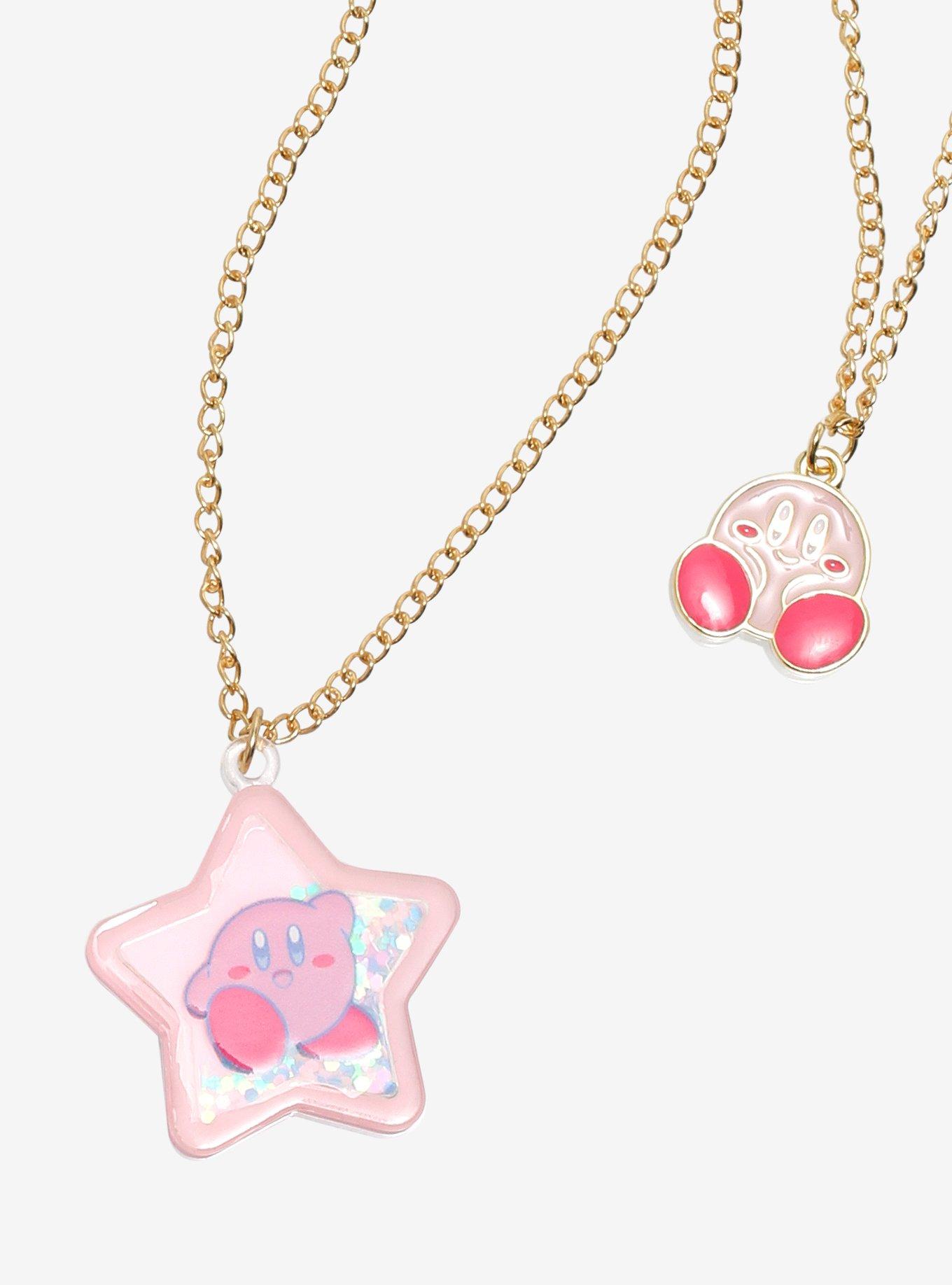 Kirby Star Charm Bead Necklace Set, , alternate