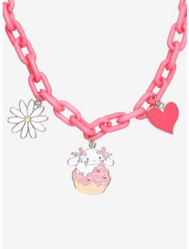 Cinnamoroll Pink Chunky Chain Necklace, , hi-res