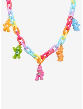 Care Bears Rainbow Chunky Chain Charm Necklace, , hi-res