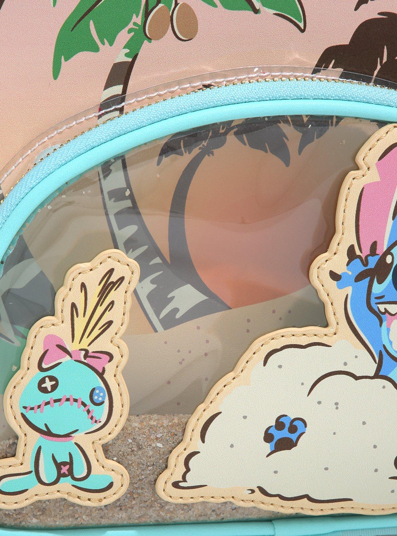 Our Universe Lilo & Stitch Scrump & Stitch Beach Sand Mini Backpack - BoxLunch Exclusive, , alternate