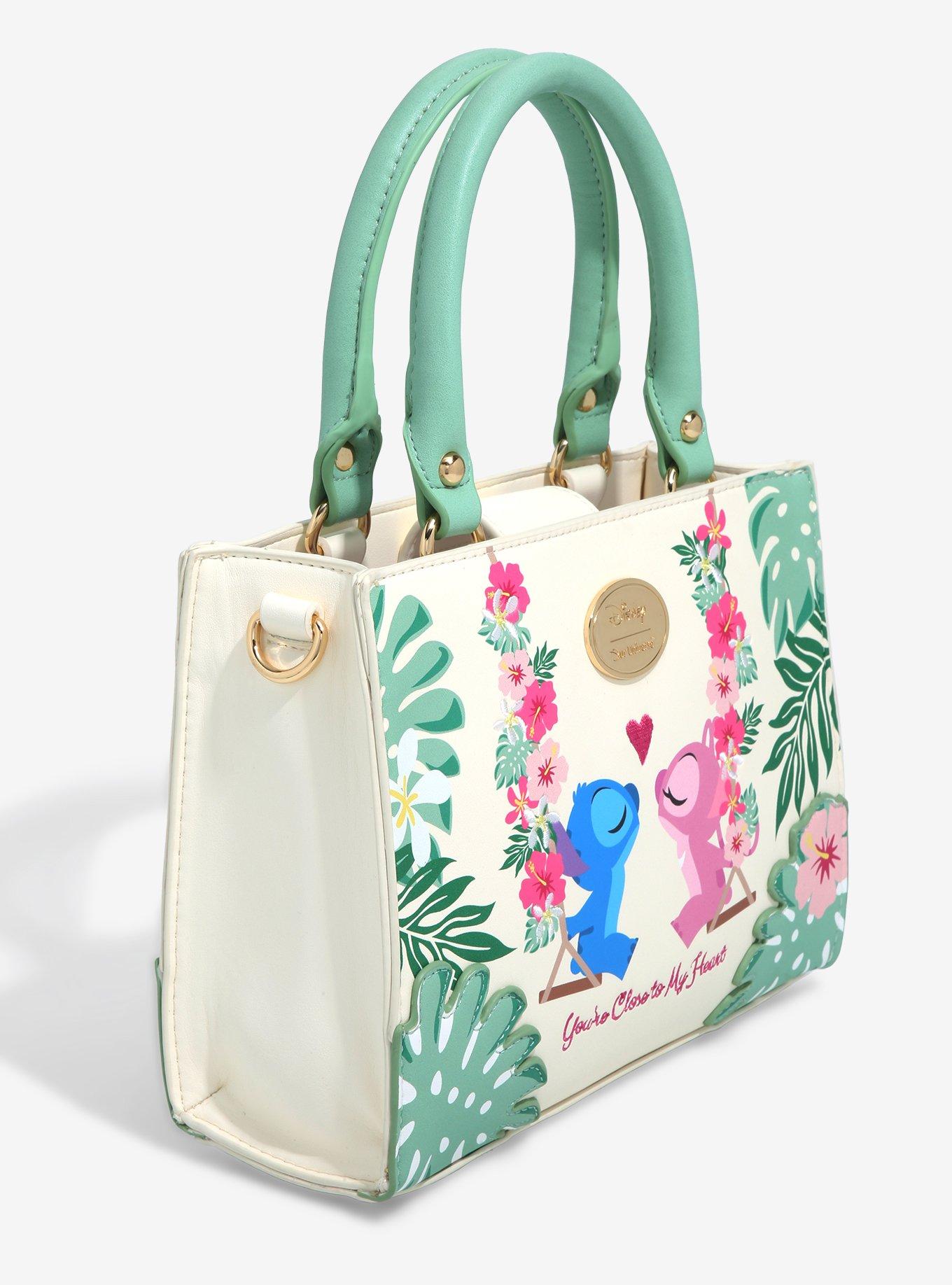 Our Universe Disney Lilo & Stitch: The Series Stitch & Angel Swing Handbag - BoxLunch Exclusive, , alternate