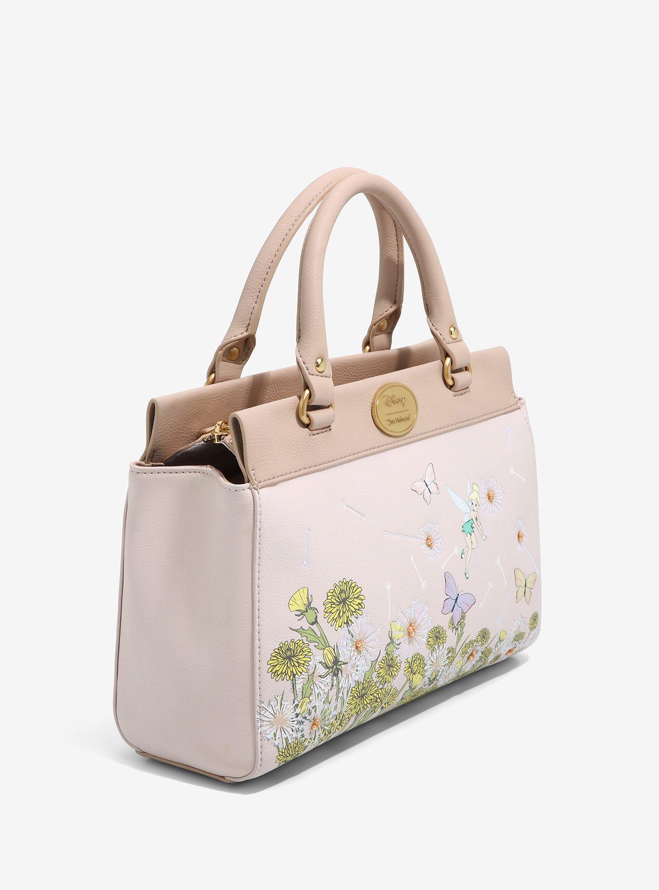 Our Universe Disney Peter Pan Tinker Bell & Dandelions Handbag - BoxLunch Exclusive, , alternate