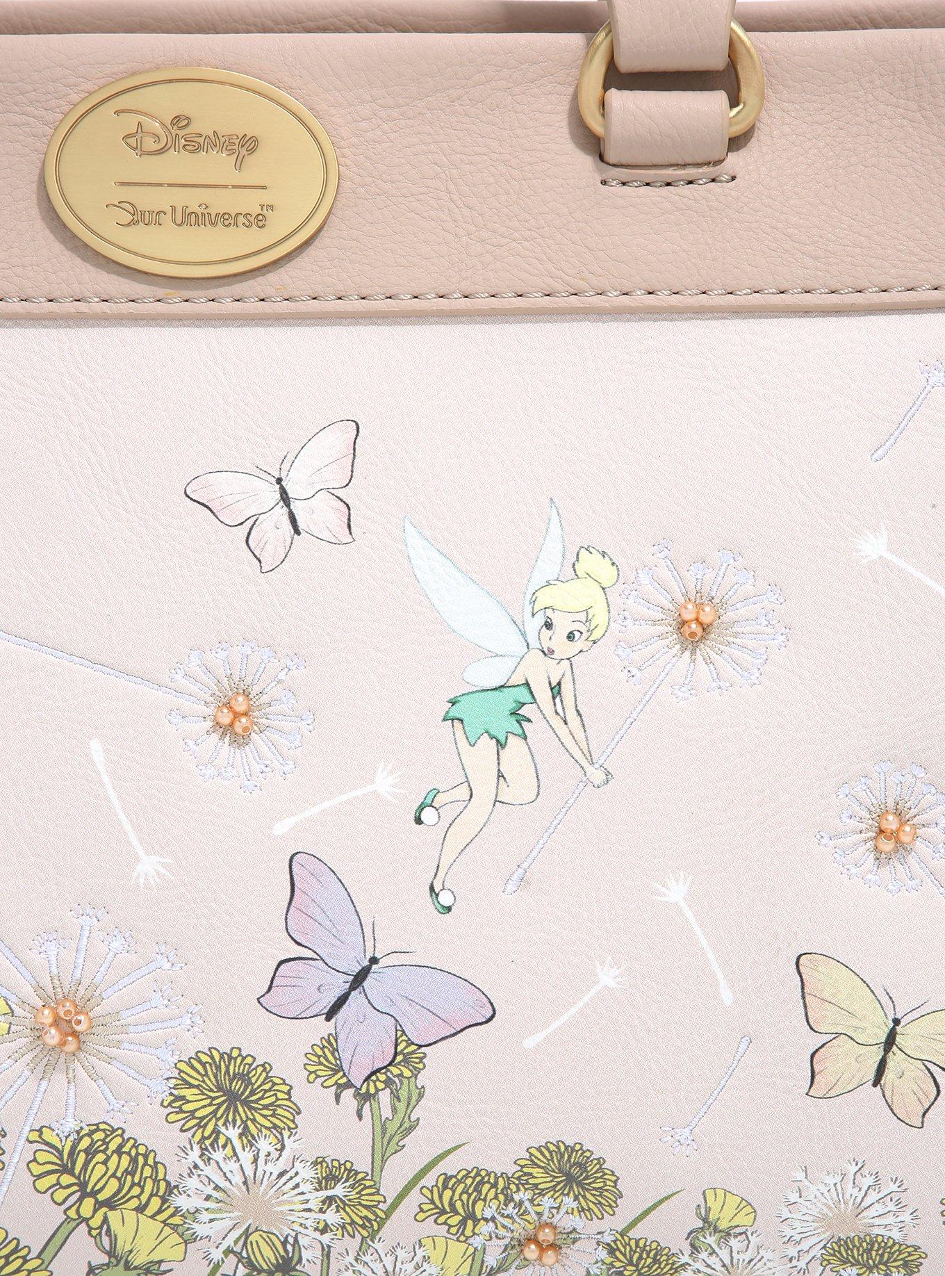 Our Universe Disney Peter Pan Tinker Bell & Dandelions Handbag - BoxLunch Exclusive, , alternate
