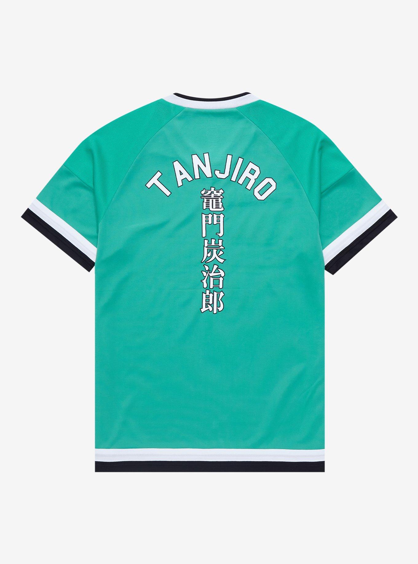 Demon Slayer: Kimetsu no Yaiba Tanjiro Soccer Jersey - BoxLunch Exclusive, , hi-res