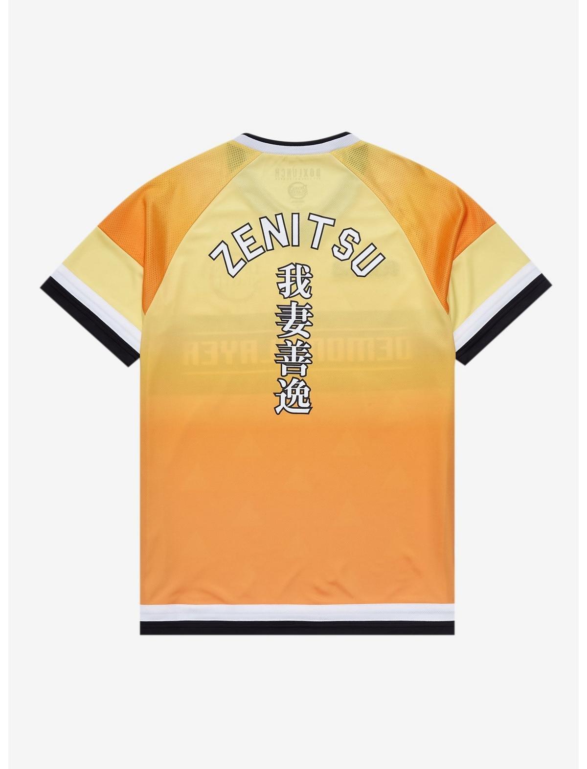 Demon Slayer: Kimetsu no Yaiba Zenitsu Soccer Jersey - BoxLunch Exclusive, , hi-res