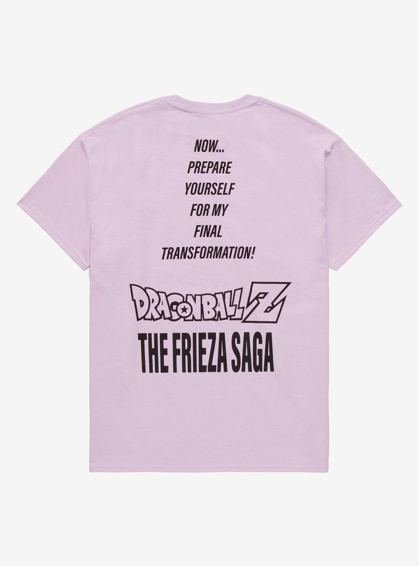 Dragon Ball Z Frieza Saga Panel T-Shirt - BoxLunch Exclusive, LILAC, alternate
