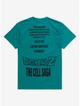 Dragon Ball Z Cell Saga Panel T-Shirt - BoxLunch Exclusive, TEAL, alternate