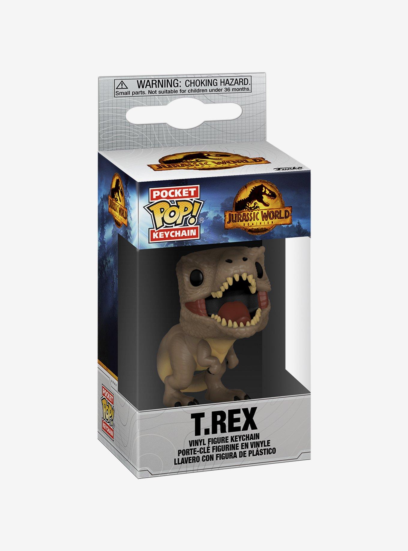 Funko Jurassic World Dominion Pocket Pop! Tyrannosaurus Vinyl Key Chain, , alternate - view 2